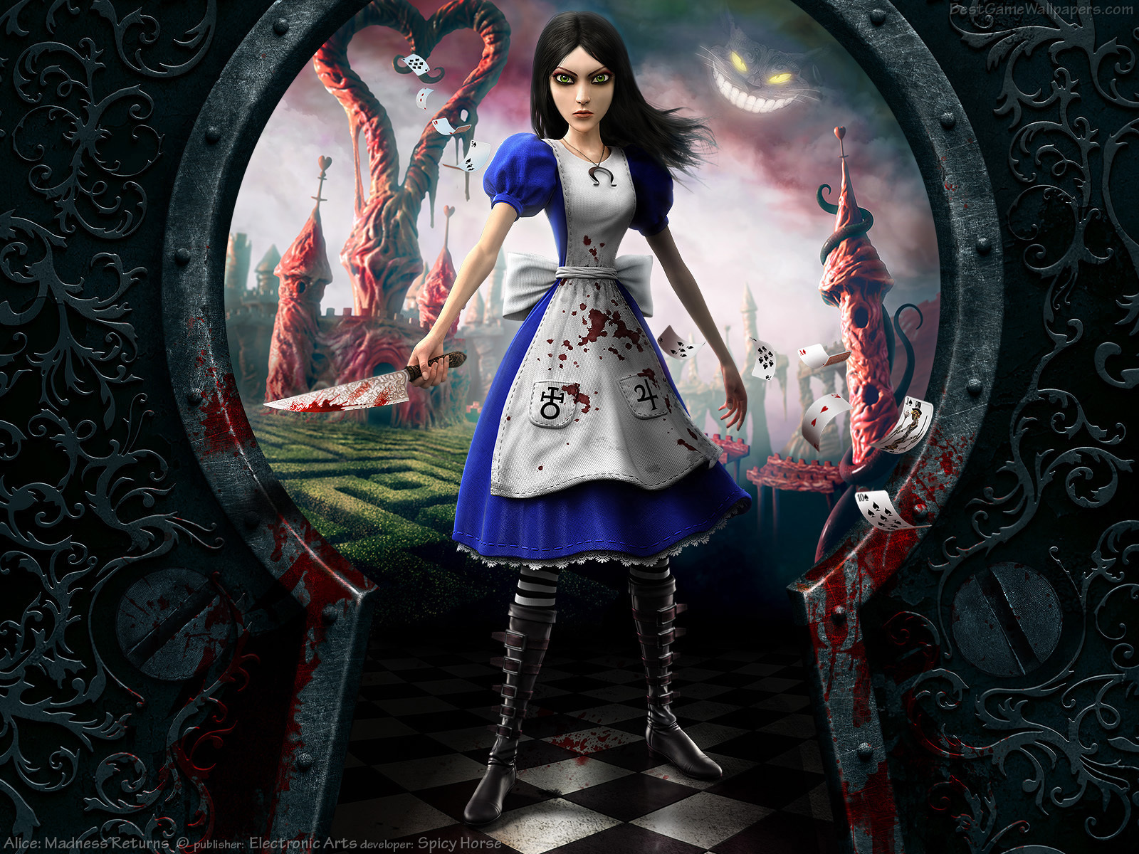 20977 Заставки и Обои Алиса: Безумие Возвращается (Alice: Madness Returns) на телефон. Скачать  картинки бесплатно