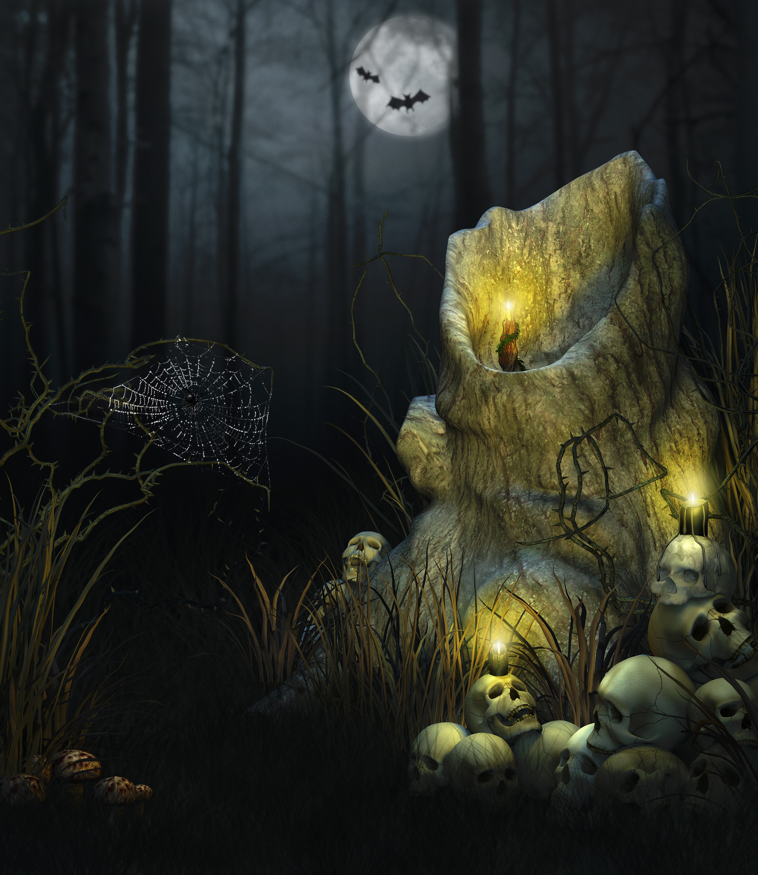 Download mobile wallpaper Halloween, Holidays for free.