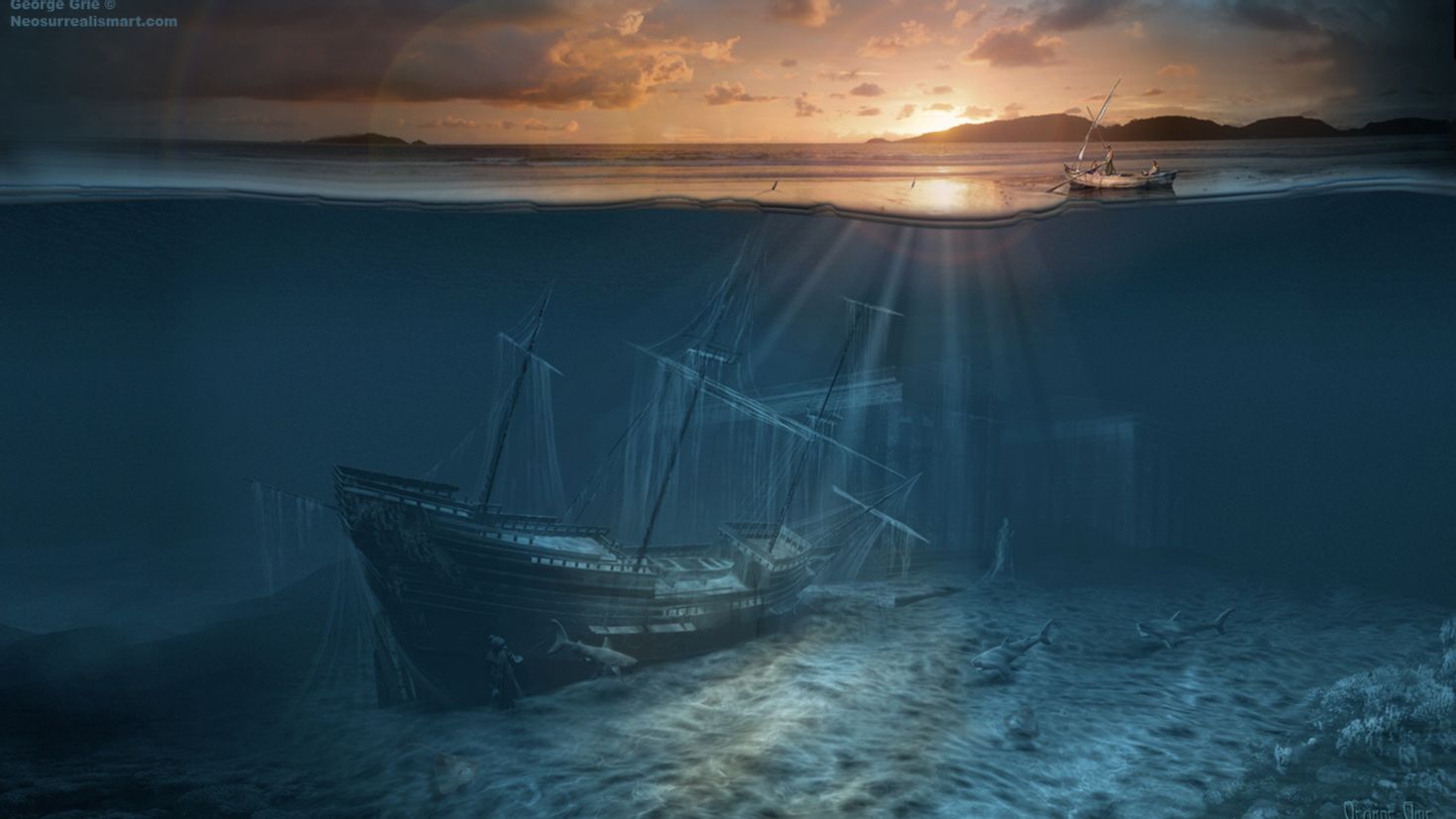 Шторм утихнет. Корабль-призрак, Балтийское море. Затонувший Галеон «Сан-Хосе». Летучий голландец Ладожского озера. Бермудский треугольник корабли призраки.