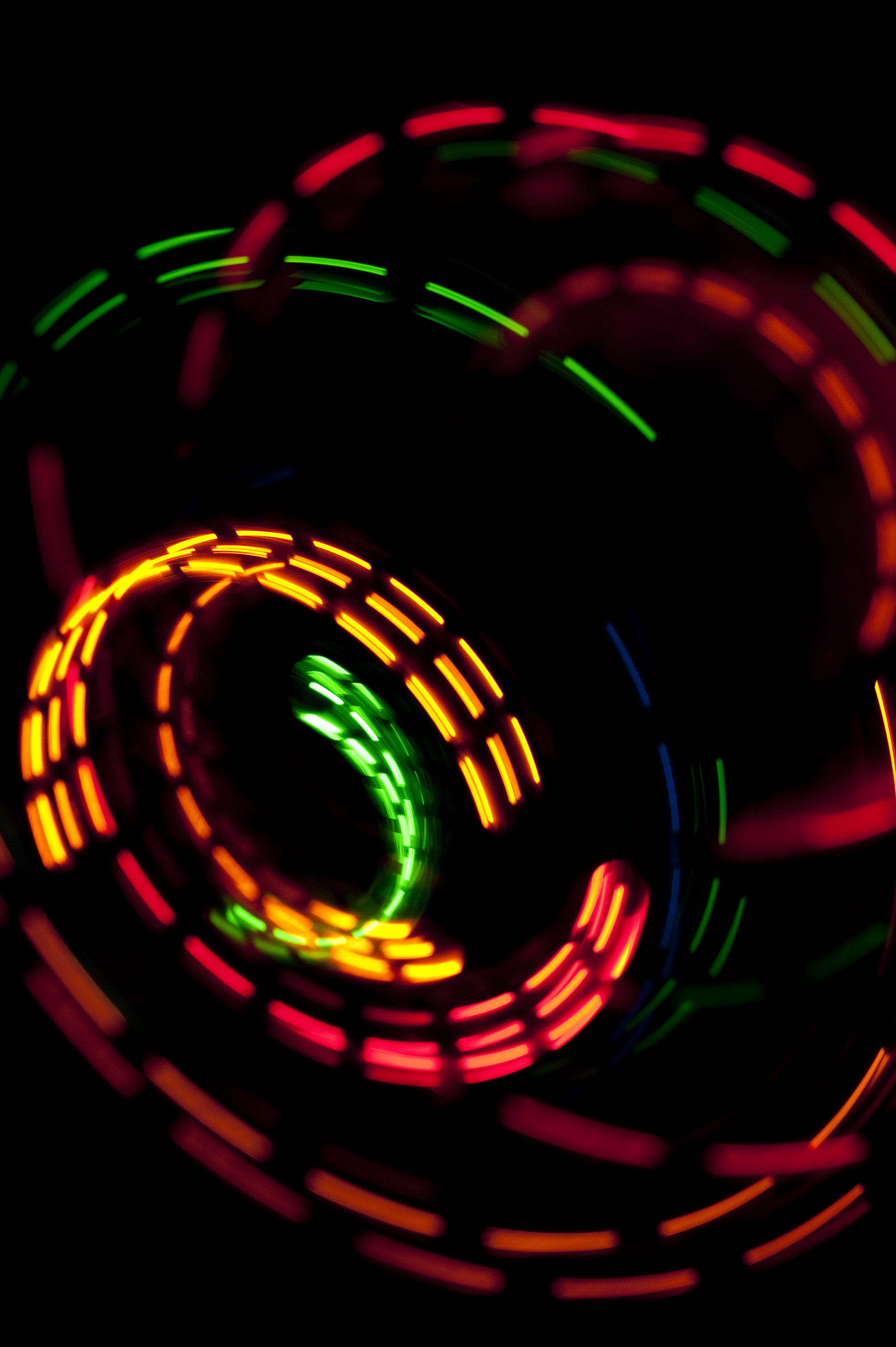movement, abstract, shine, light, multicolored, motley, traffic, long exposure HD for desktop 1080p