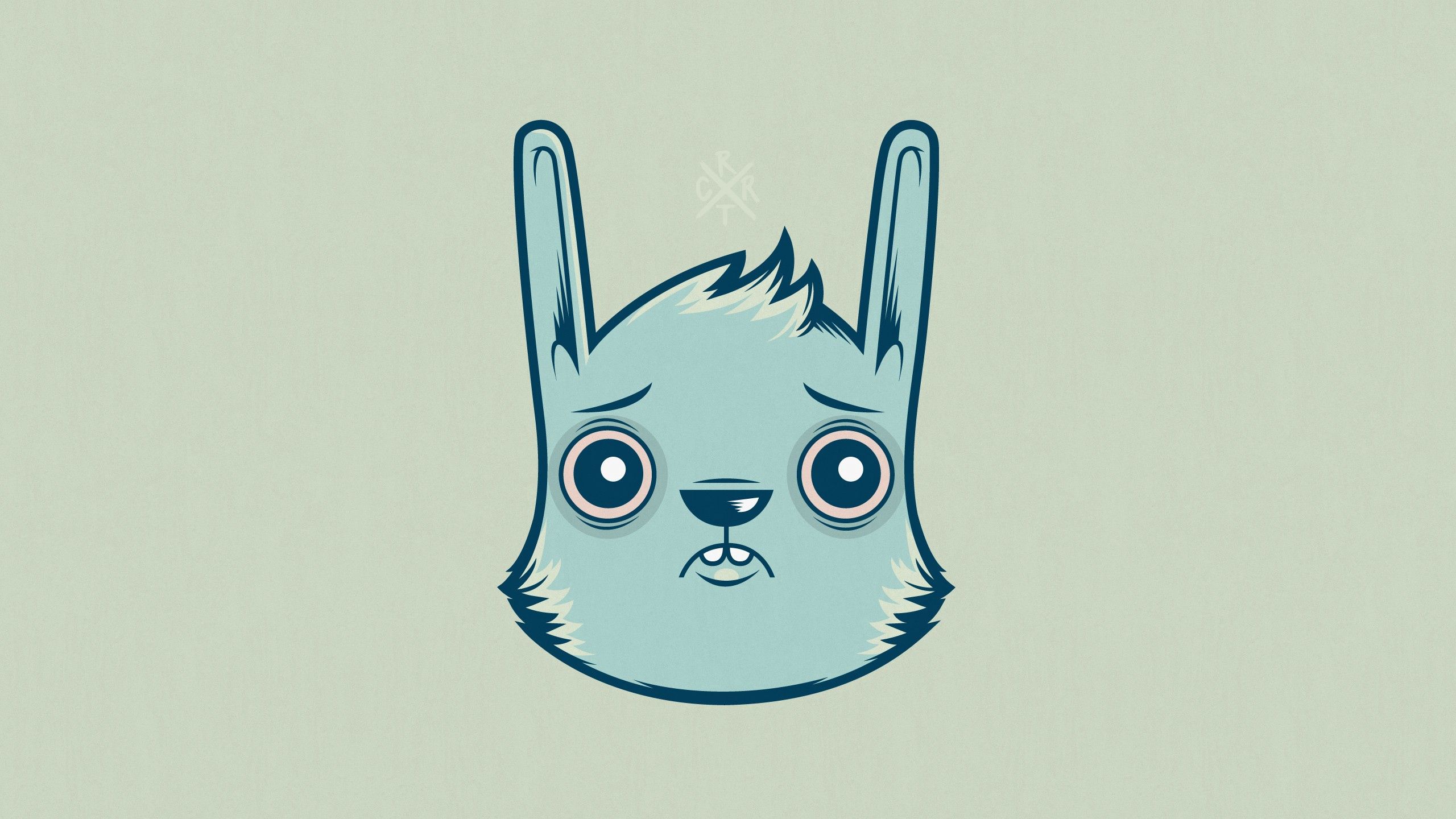 Download mobile wallpaper Hare, Muzzle, Paper, Color, Picture, Art, Drawing for free.