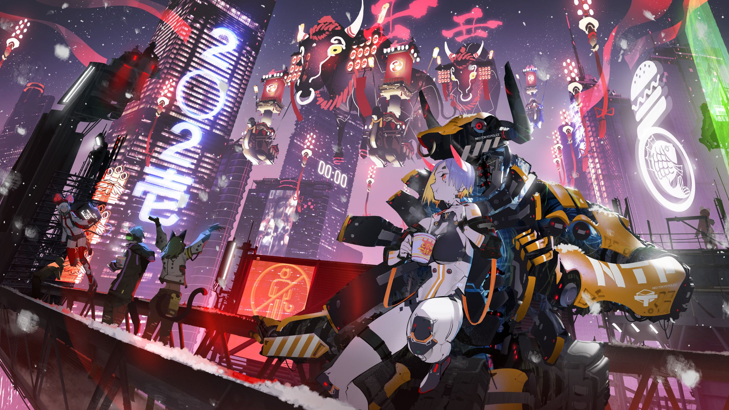 Cyberpunk city anime realistic 4k | OpenArt