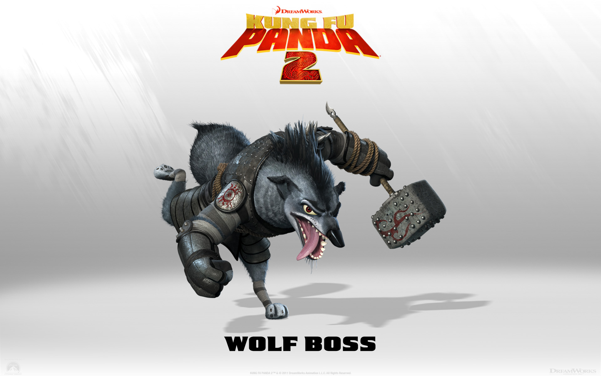 Baixar papéis de parede de desktop Boss Wolf (Kung Fu Panda) HD
