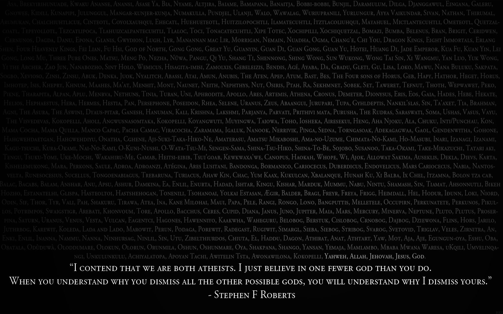 Atheist Wallpapers With Quotes - Wordzz