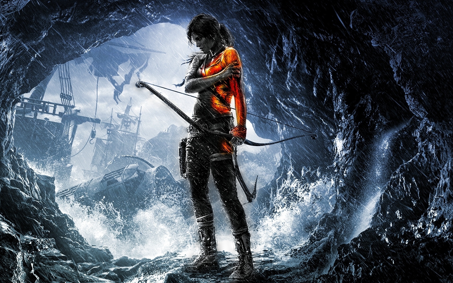 tomb raider, video game wallpaper for mobile