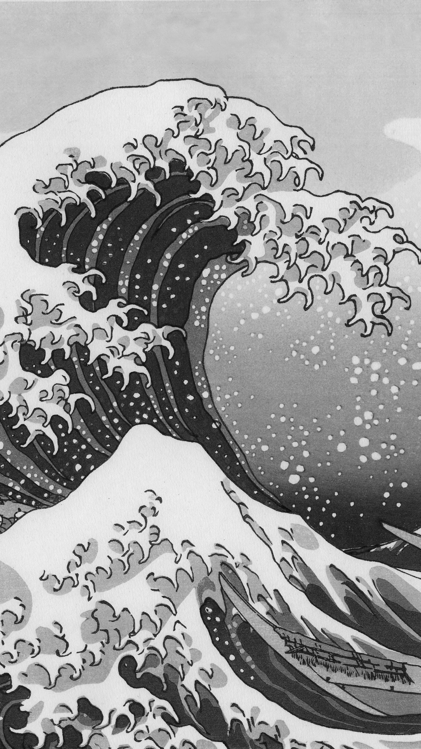 artistic, the great wave off kanagawa, wave images