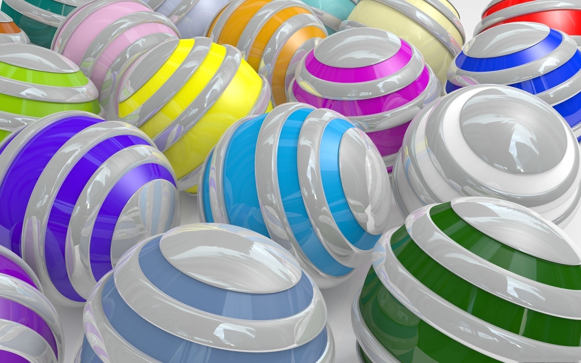 colors, taw, balloons, 3d, color, stripes, strips HD wallpaper