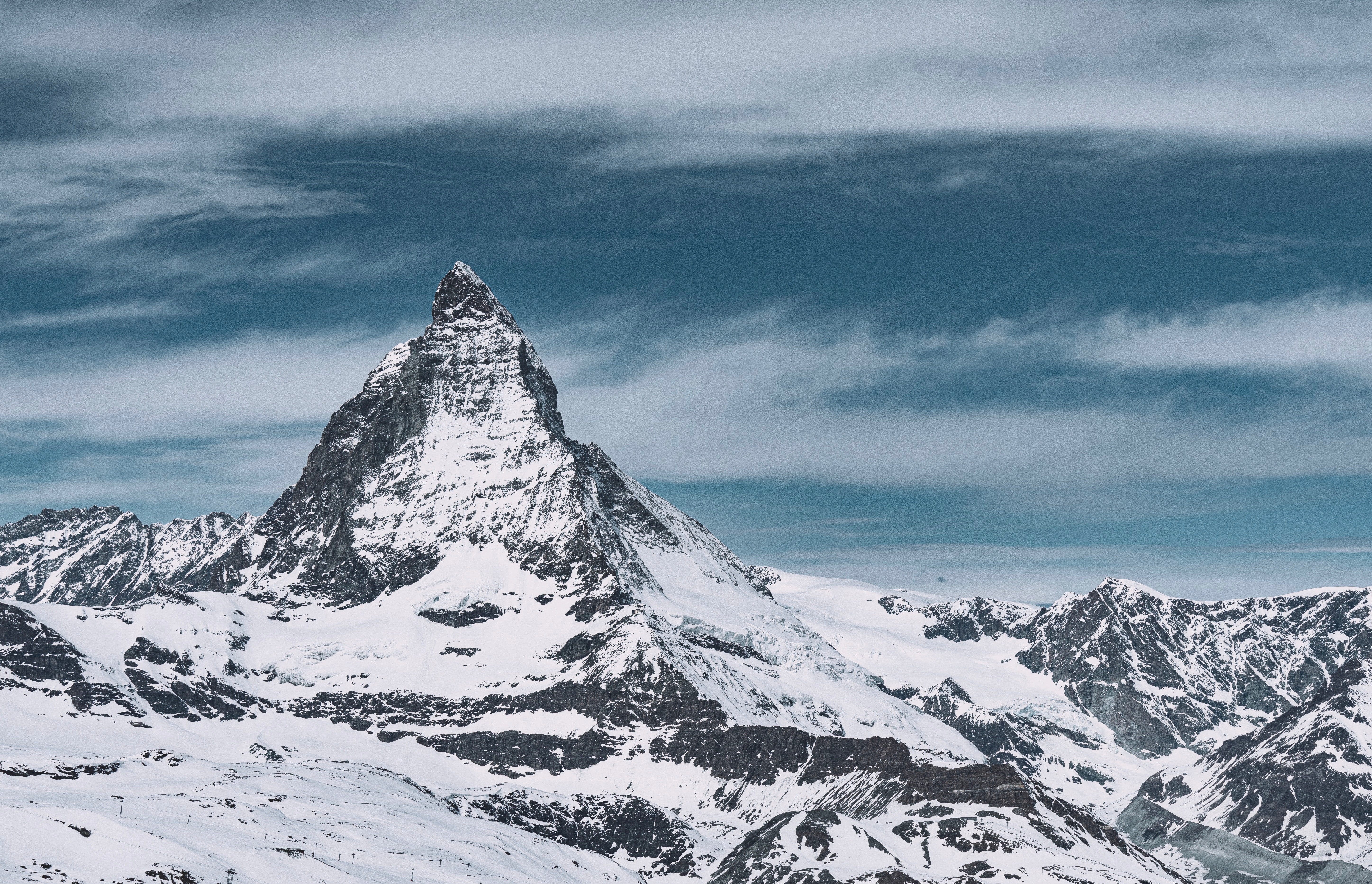 Descarga gratuita de fondo de pantalla para móvil de Montaña, Arriba, Cubierto De Nieve, Nevado, Cordillera, Naturaleza, Vértice, Paisaje.