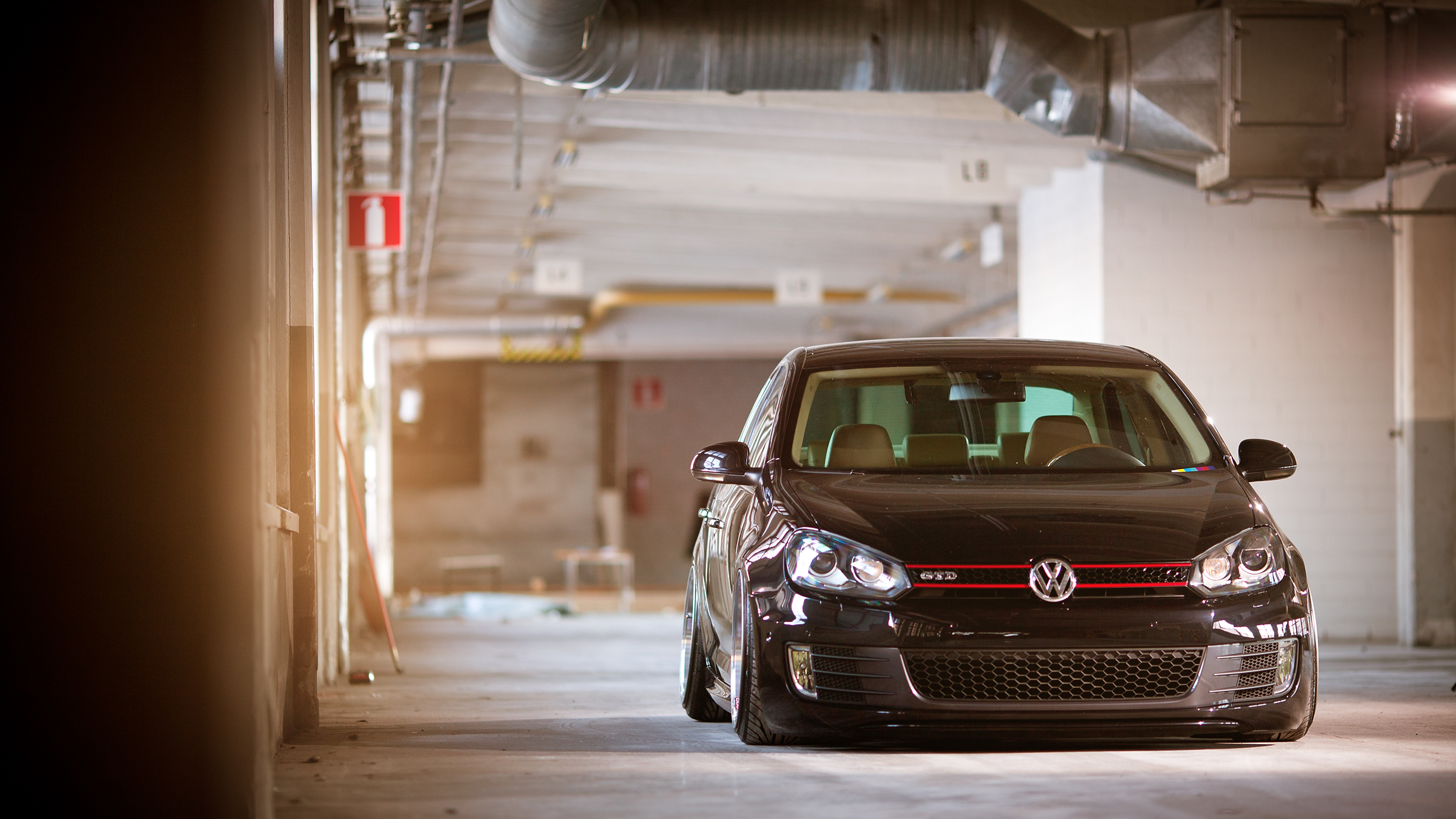 Volkswagen Golf Vertical Background