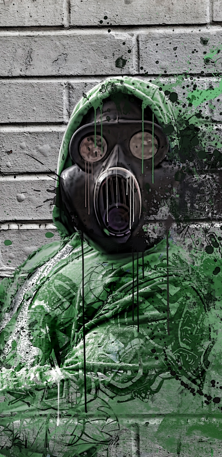graffiti mask wallpaper