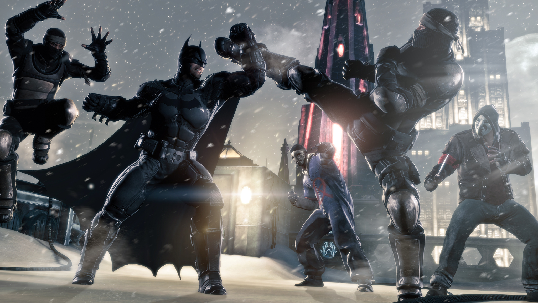 video game, batman: arkham origins, batman lock screen backgrounds