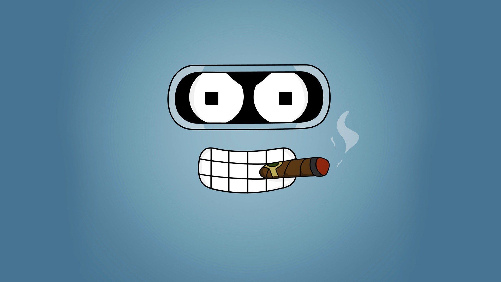 Baixar papel de parede para celular de Fumar, Futurama, Bender (Futurama), Desenho Animado, Programa De Tv gratuito.