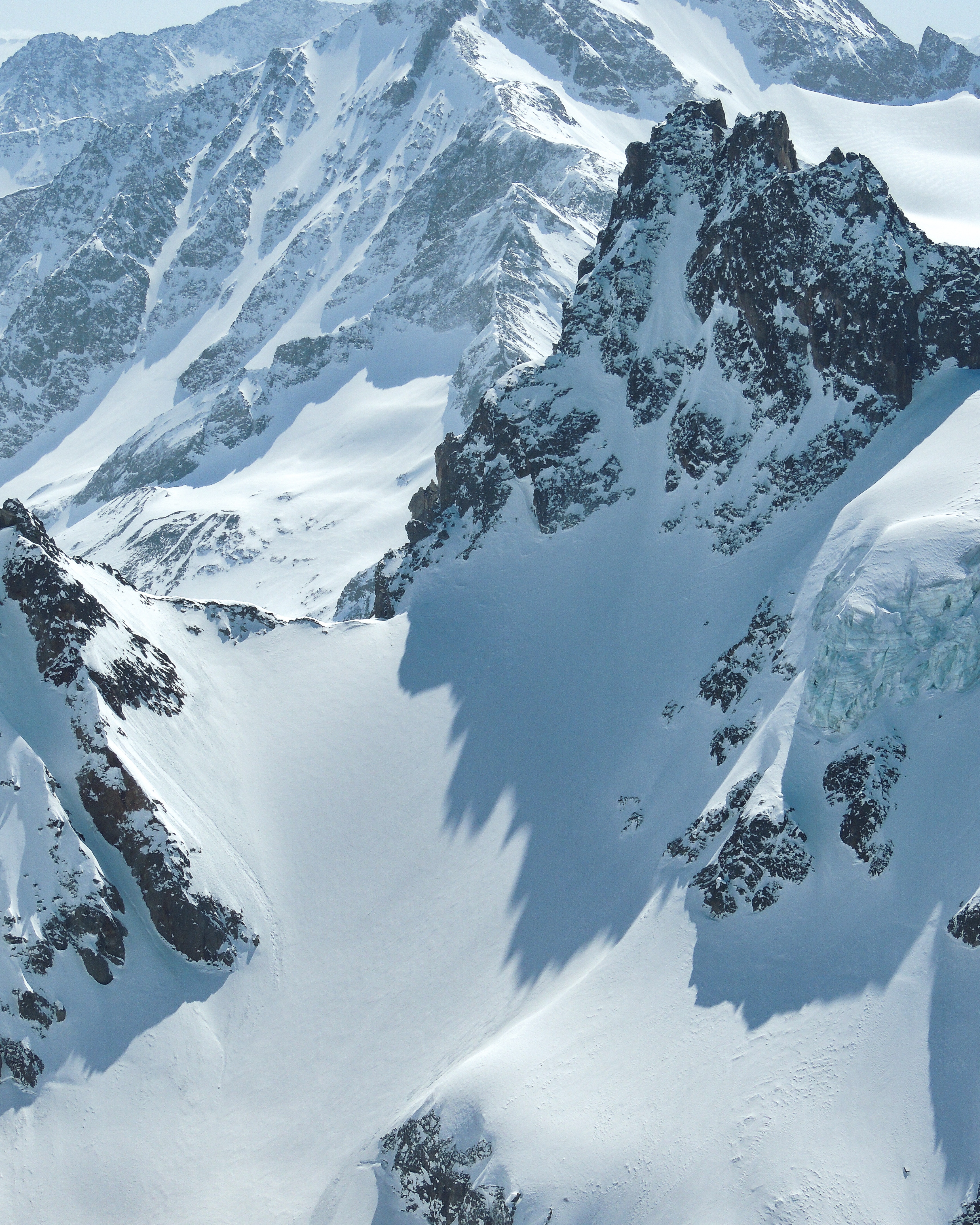 mountain, nature, snow, vertex, top, snow covered, snowbound Smartphone Background