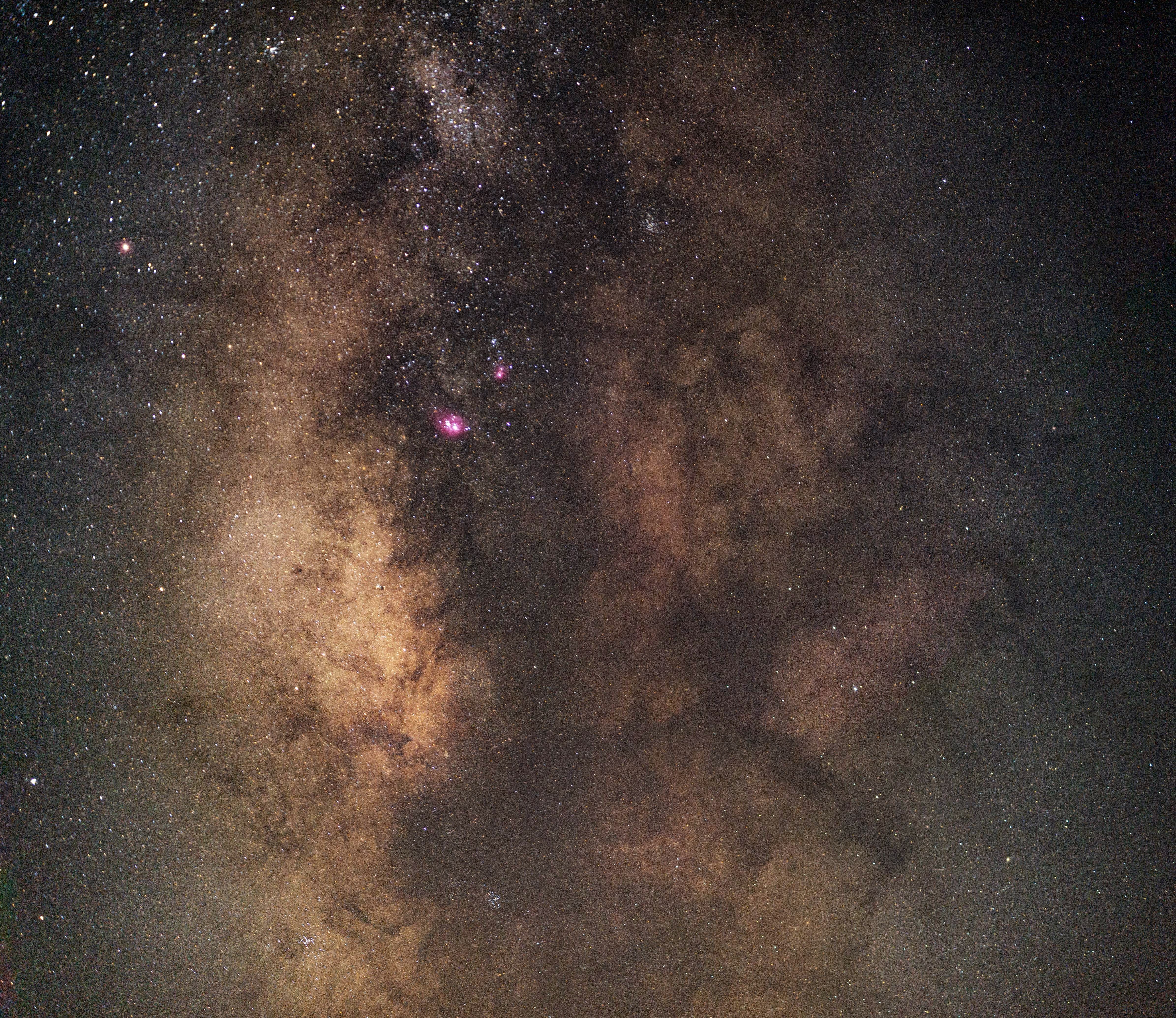 154887 Hintergrundbild herunterladen sterne, braun, universum, nebel, universe, galaxis, galaxy - Bildschirmschoner und Bilder kostenlos