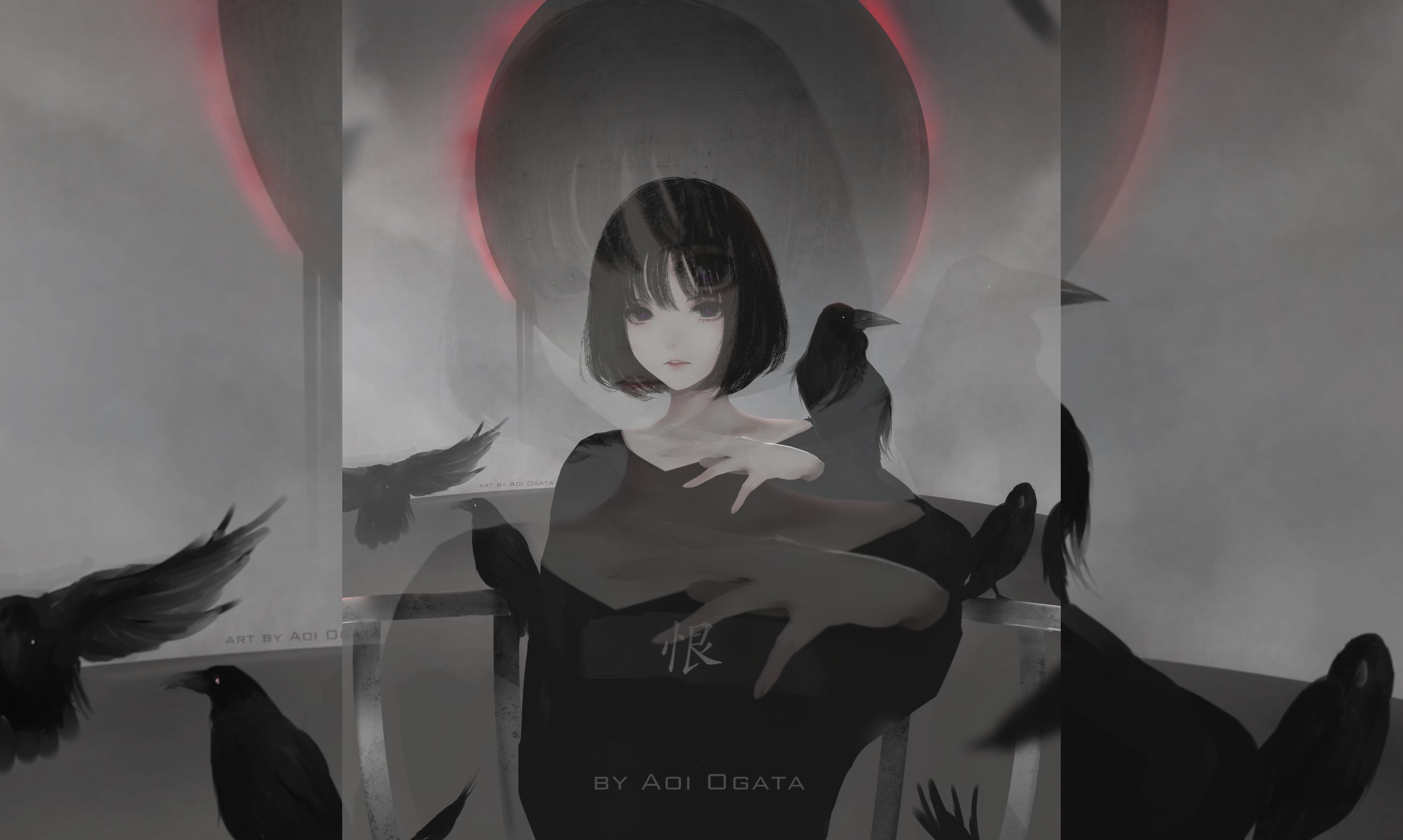 Aoi Ogata демон с крыльями