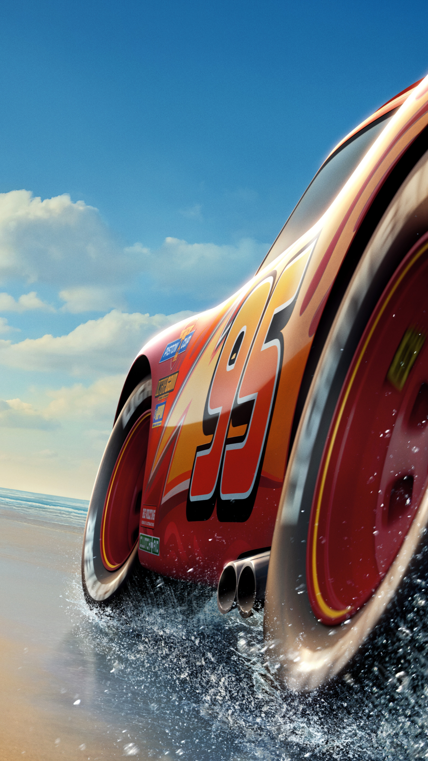 Download mobile wallpaper Movie, Pixar, Lightning Mcqueen, Cars 3 for free.