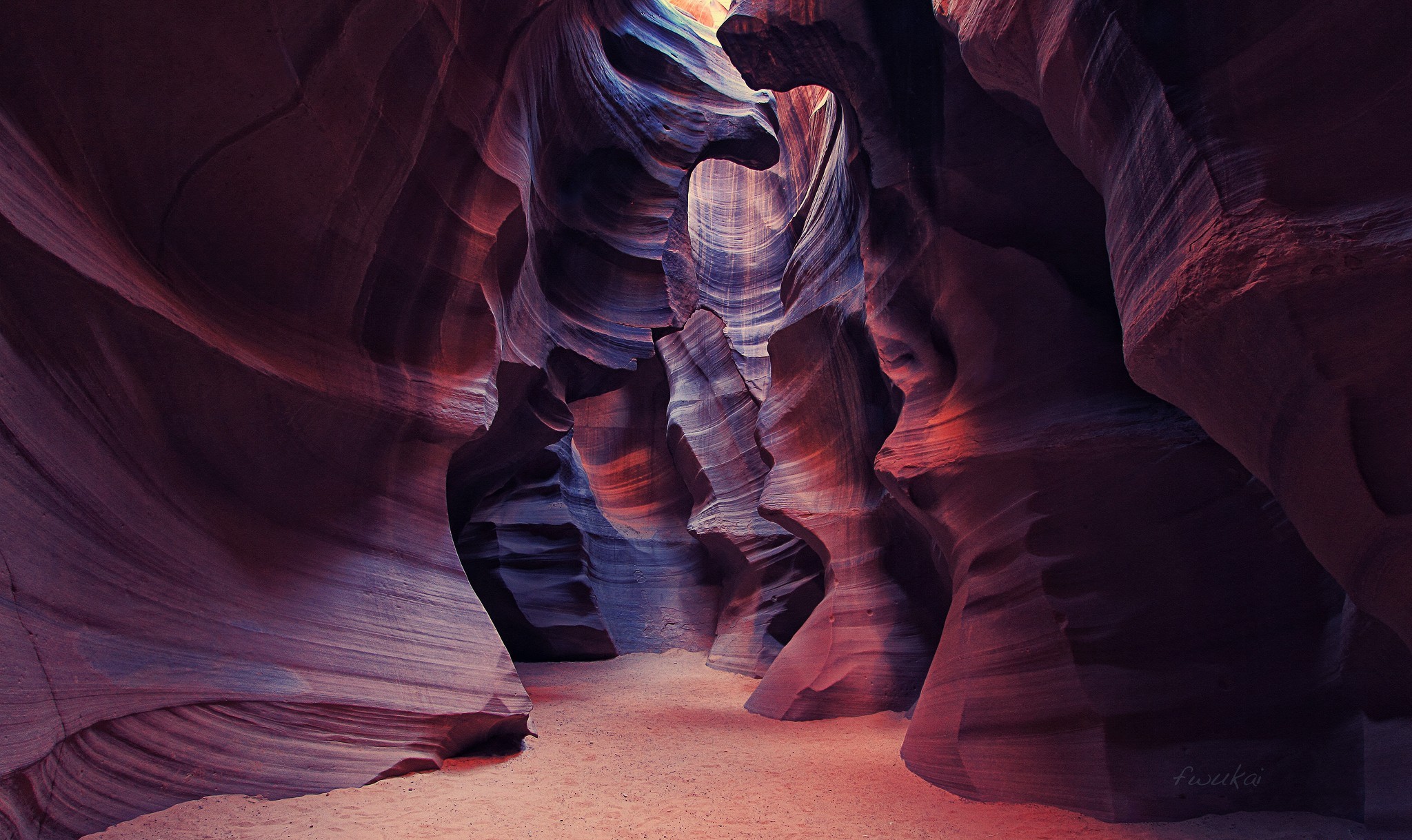 arizona, cave, earth, antelope canyon, canyons Smartphone Background