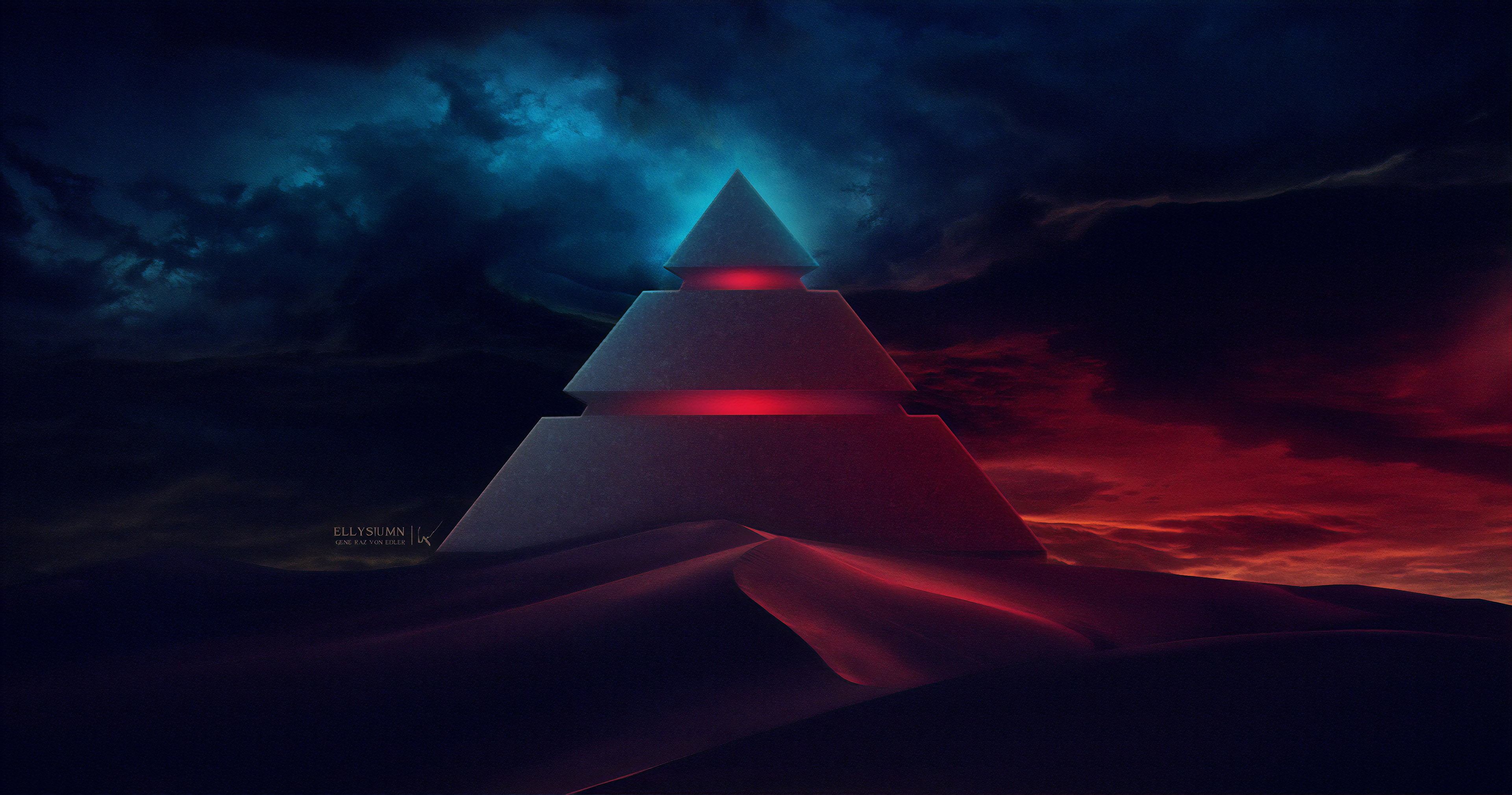 Пирамиды фон