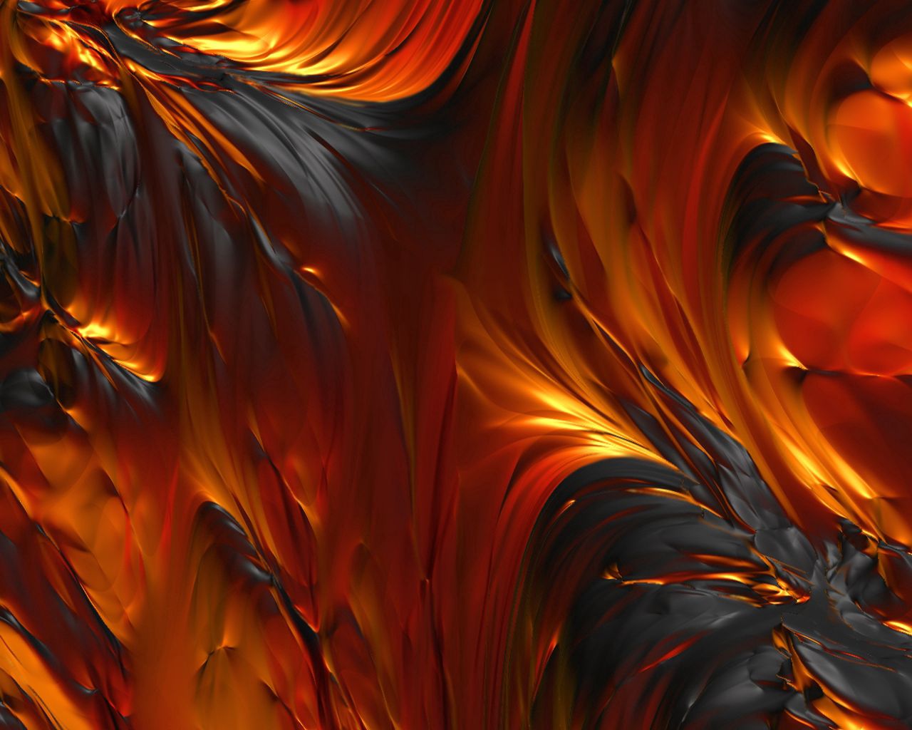 paints, abstract, fire, blurred, greased, butter, oil Full HD