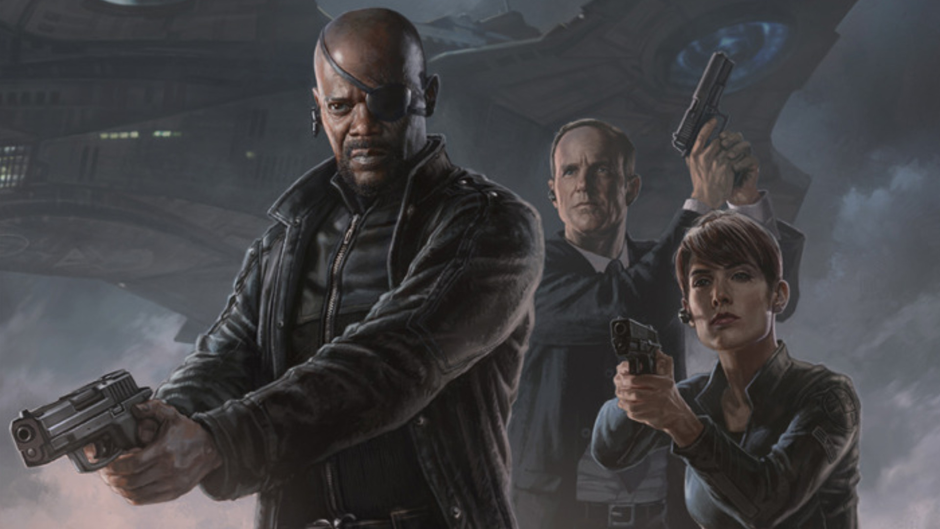 android comics, avengers, cobie smulders, eye patch, maria hill, nick fury, phil coulson, the avengers