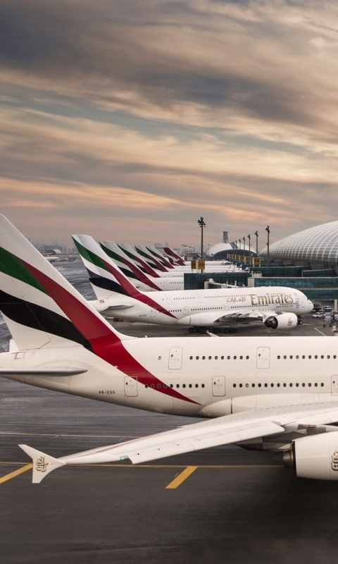 Airbus A380, emirates airlines iphone HD phone wallpaper | Pxfuel