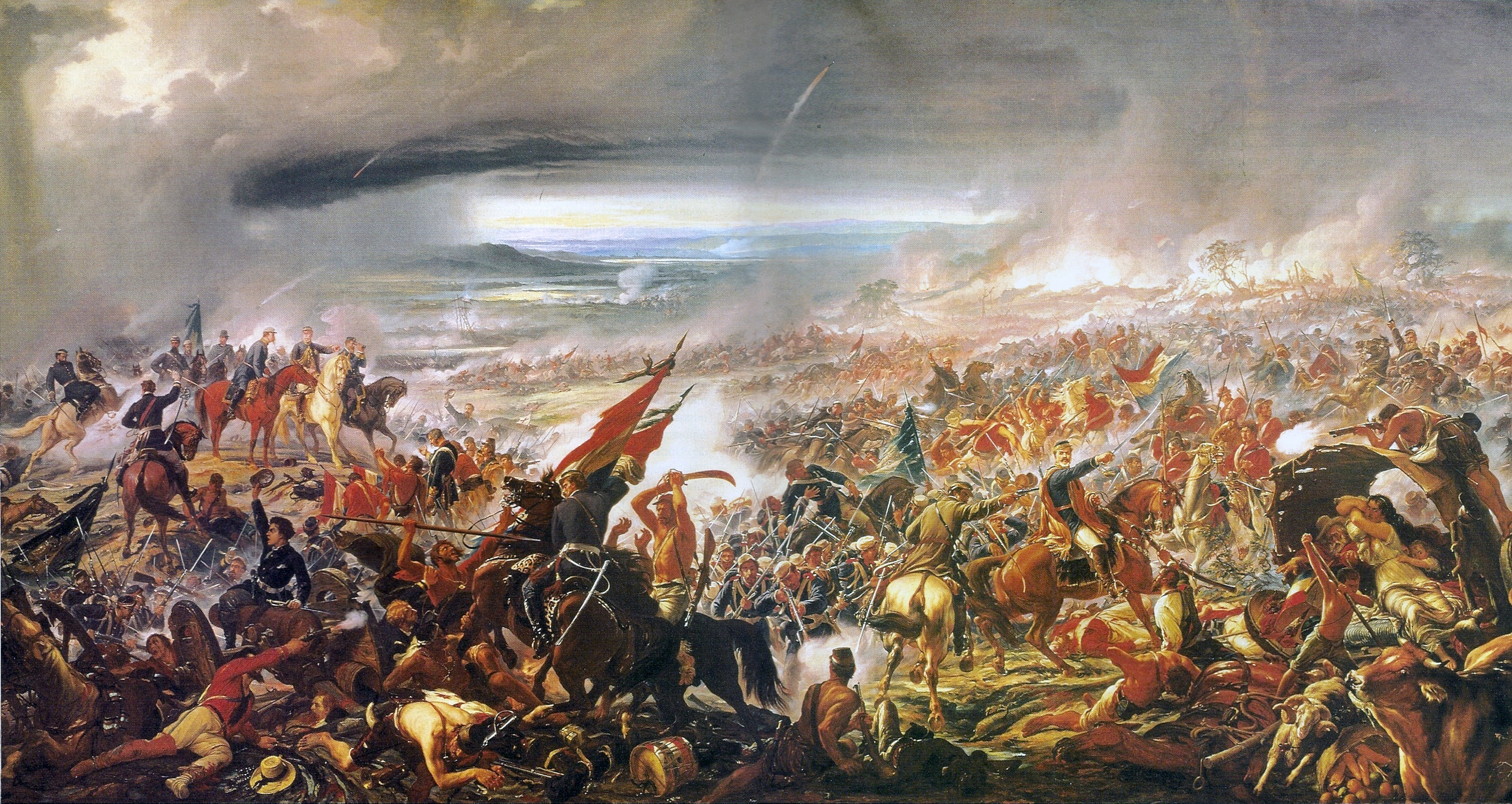 Величайшие битвы страны. Парагвайской войны 1864. Аварайрская битва 451.
