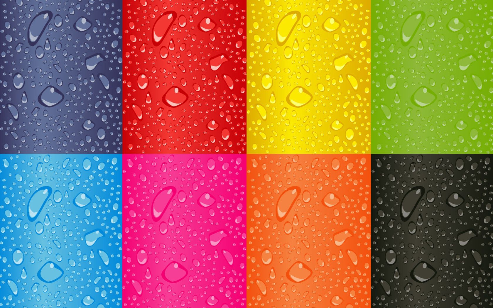 80521 baixar papel de parede arco íris, água, drops, textura, texturas, cor - protetores de tela e imagens gratuitamente