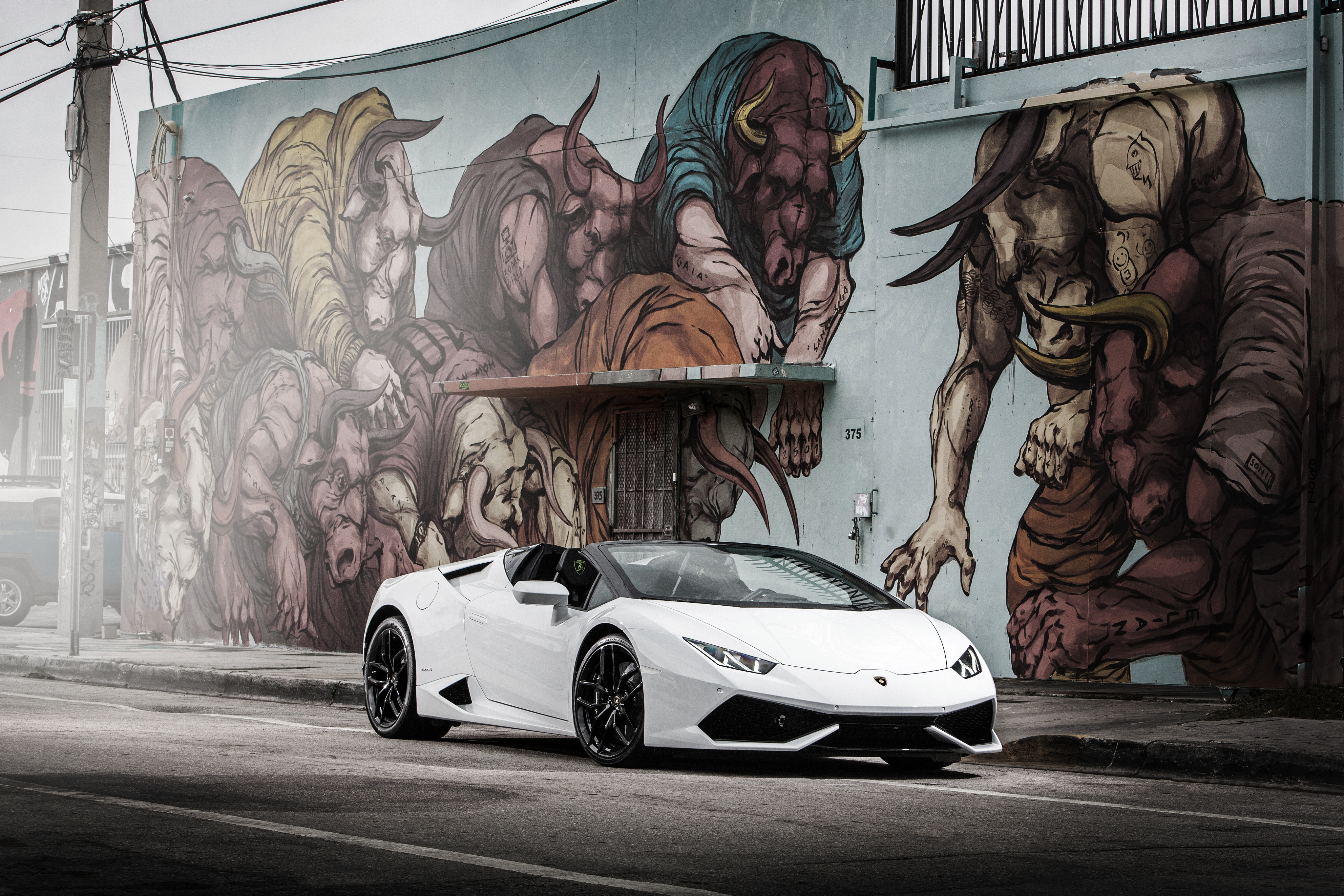 Download mobile wallpaper Lamborghini, Huracan, Side View, Cars for free.