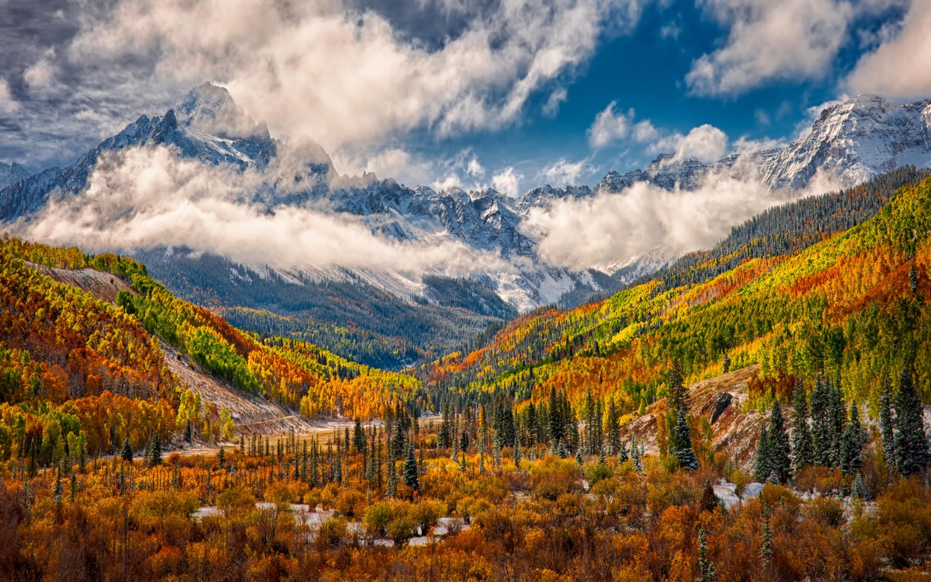 картинки осень в горах красивые пейзажи