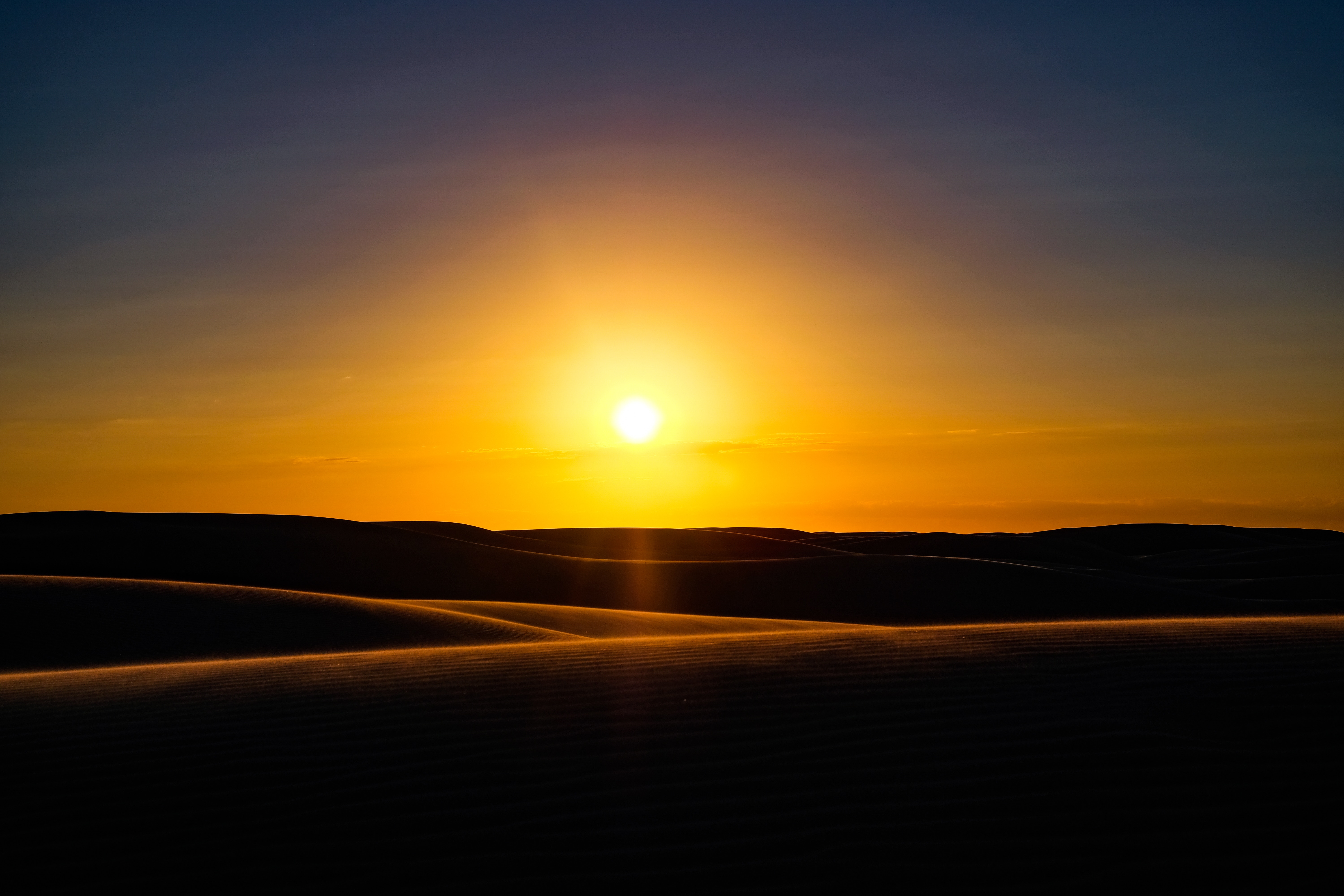 Download mobile wallpaper Links, Horizon, Nature, Dunes, Sunset, Sand, Australia for free.