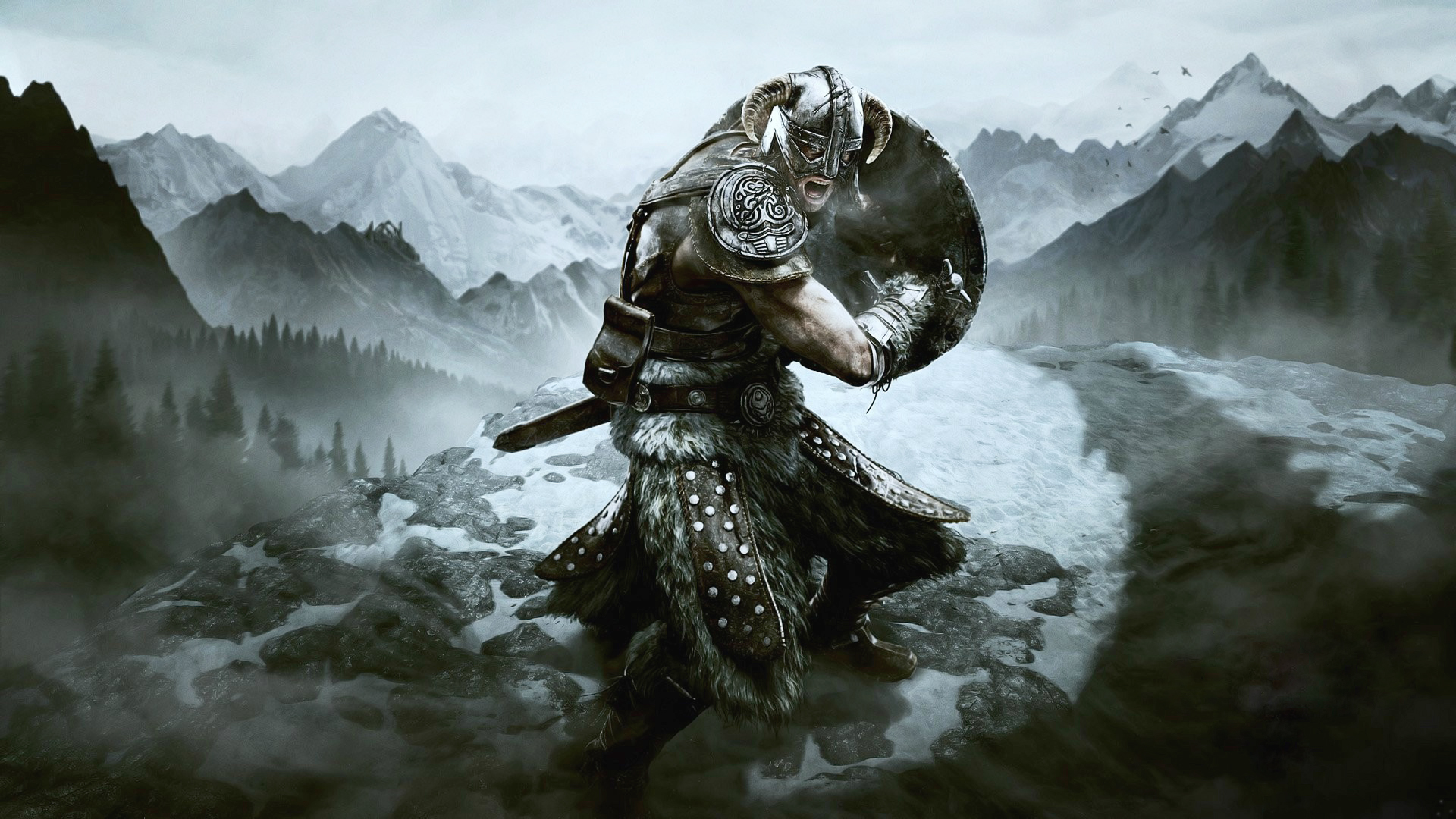 Download mobile wallpaper The Elder Scrolls V: Skyrim, The Elder Scrolls, Armor, Warrior, Video Game for free.
