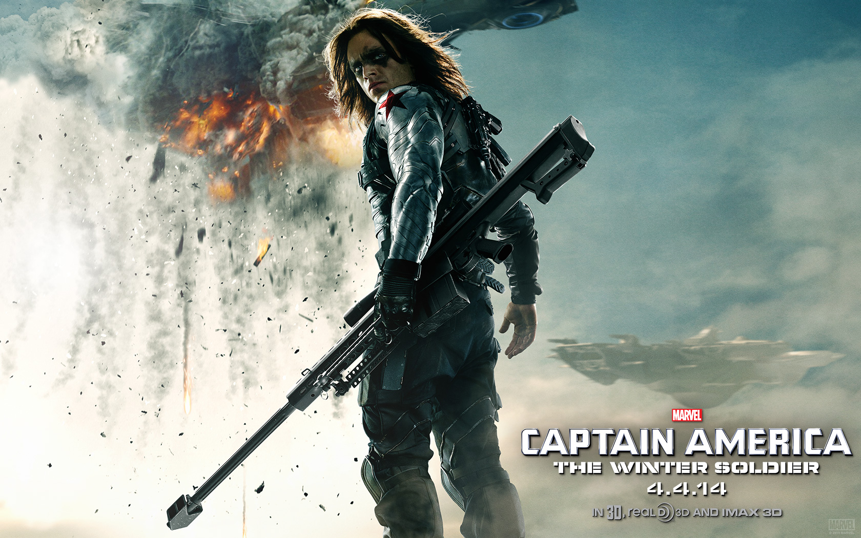 captain america: the winter soldier, movie, sebastian stan, winter soldier, captain america 1080p
