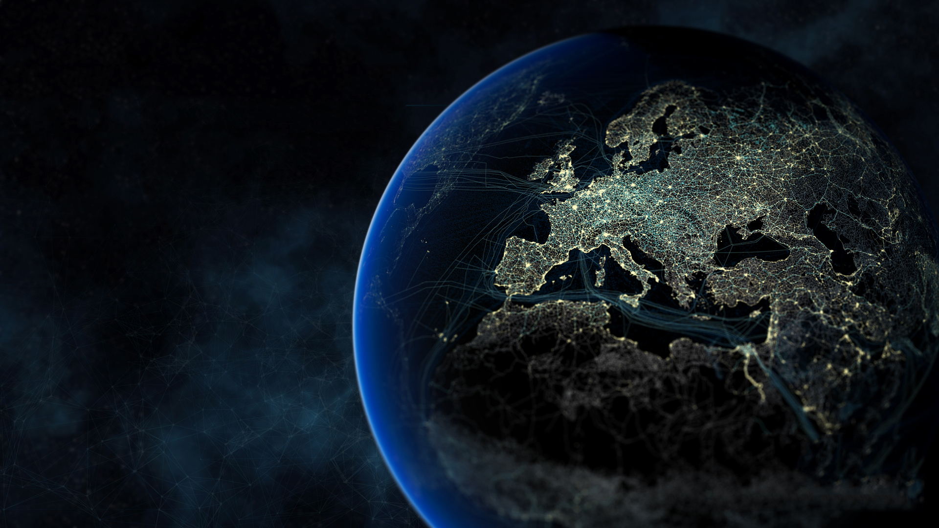 europe, earth, from space download HD wallpaper