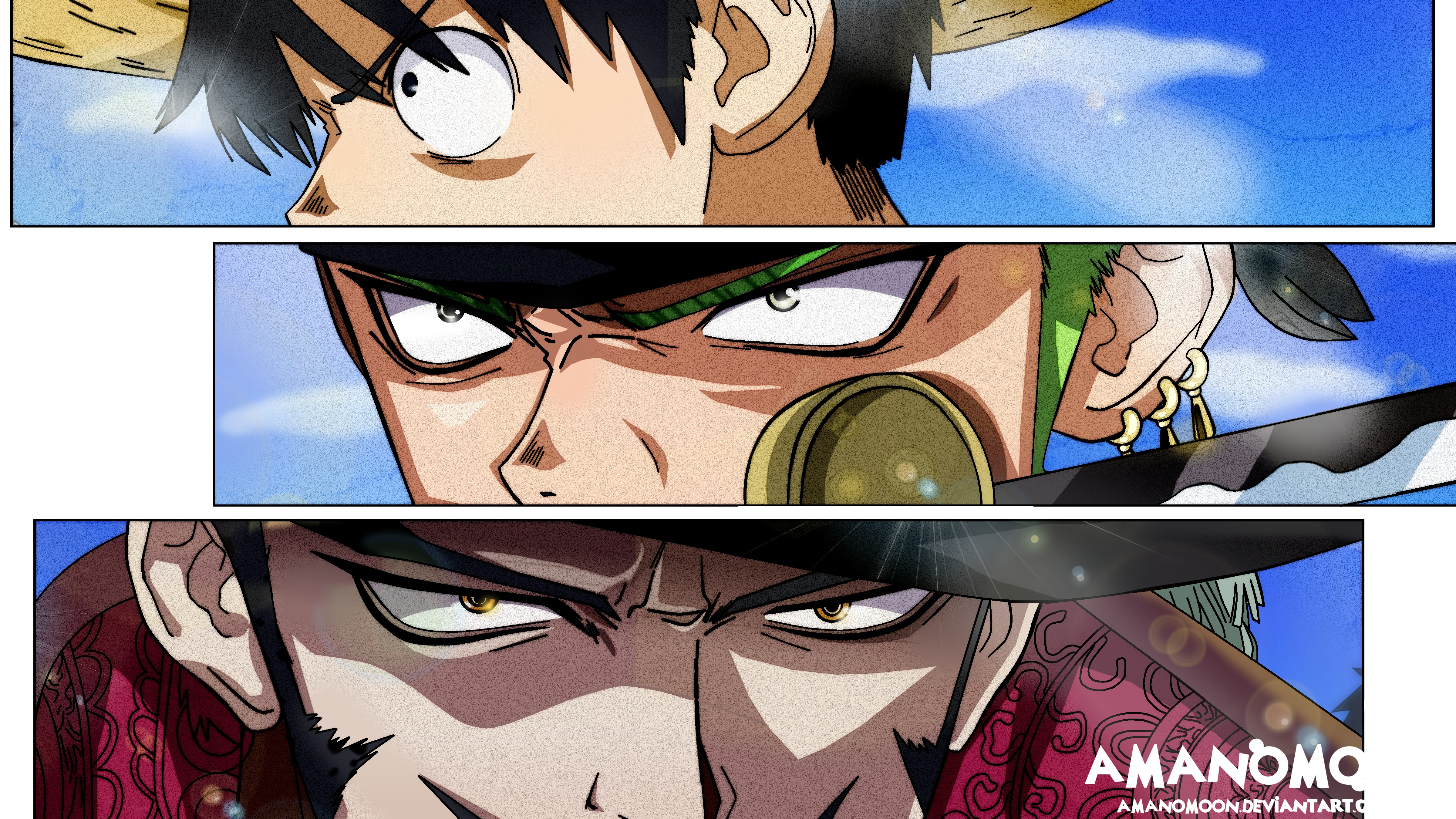 Anime One Piece 8k Ultra HD Wallpaper by Amanomoon
