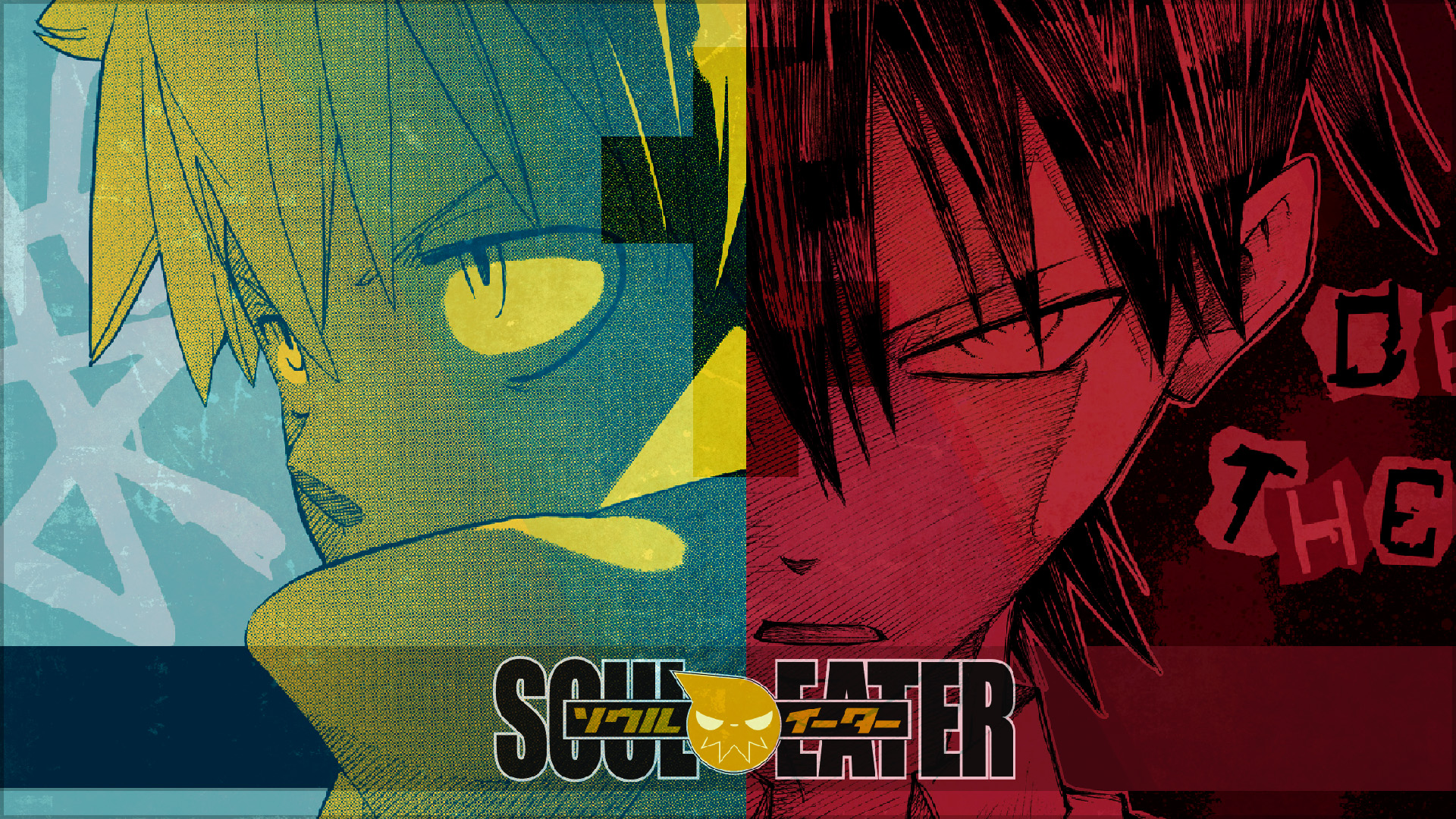 anime, soul eater, black star (soul eater), death the kid