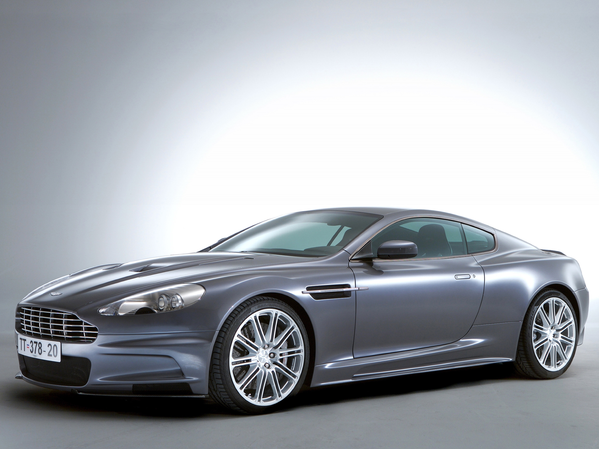 Free download wallpaper Auto, Side View, Dbs, 2006, Aston Martin, Cars, Grey on your PC desktop