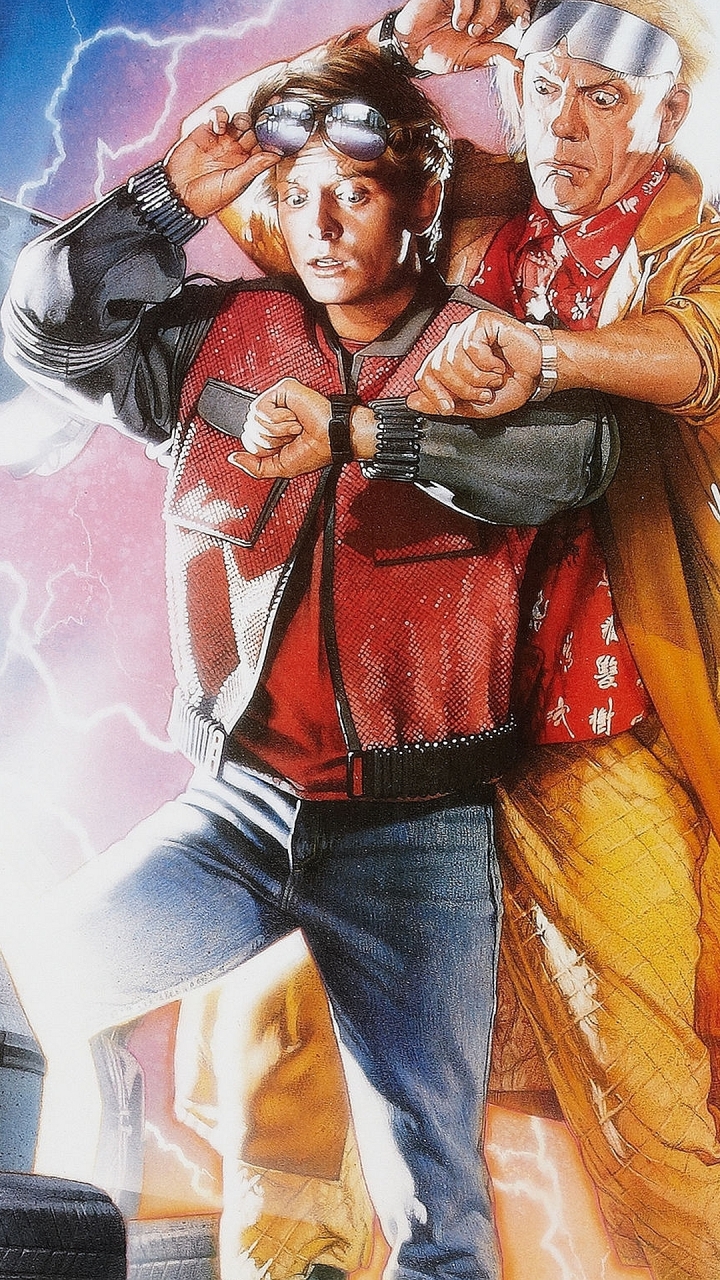 Mobile wallpaper Movie Back To The Future Back To The Future