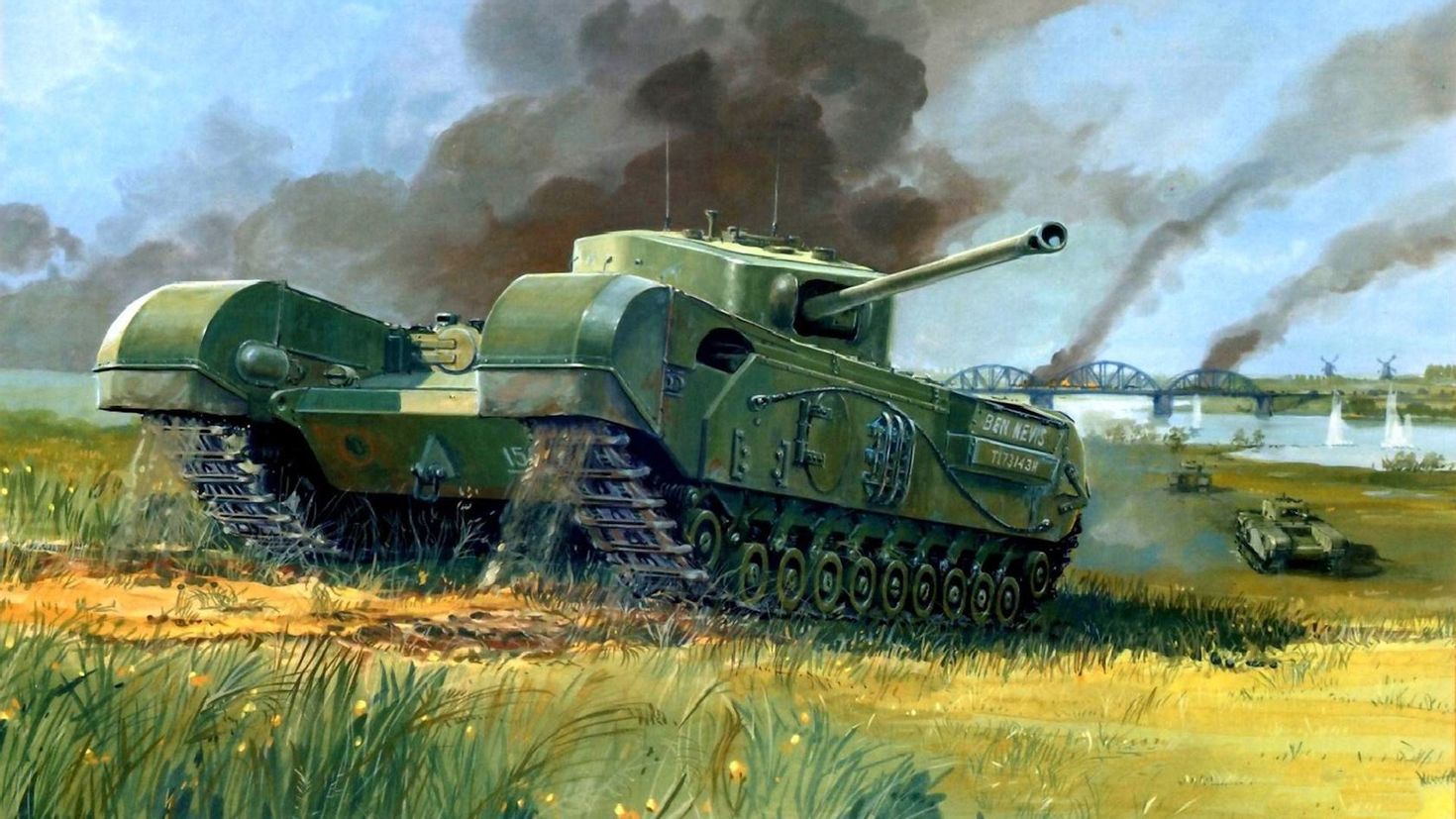 Черчилль танк