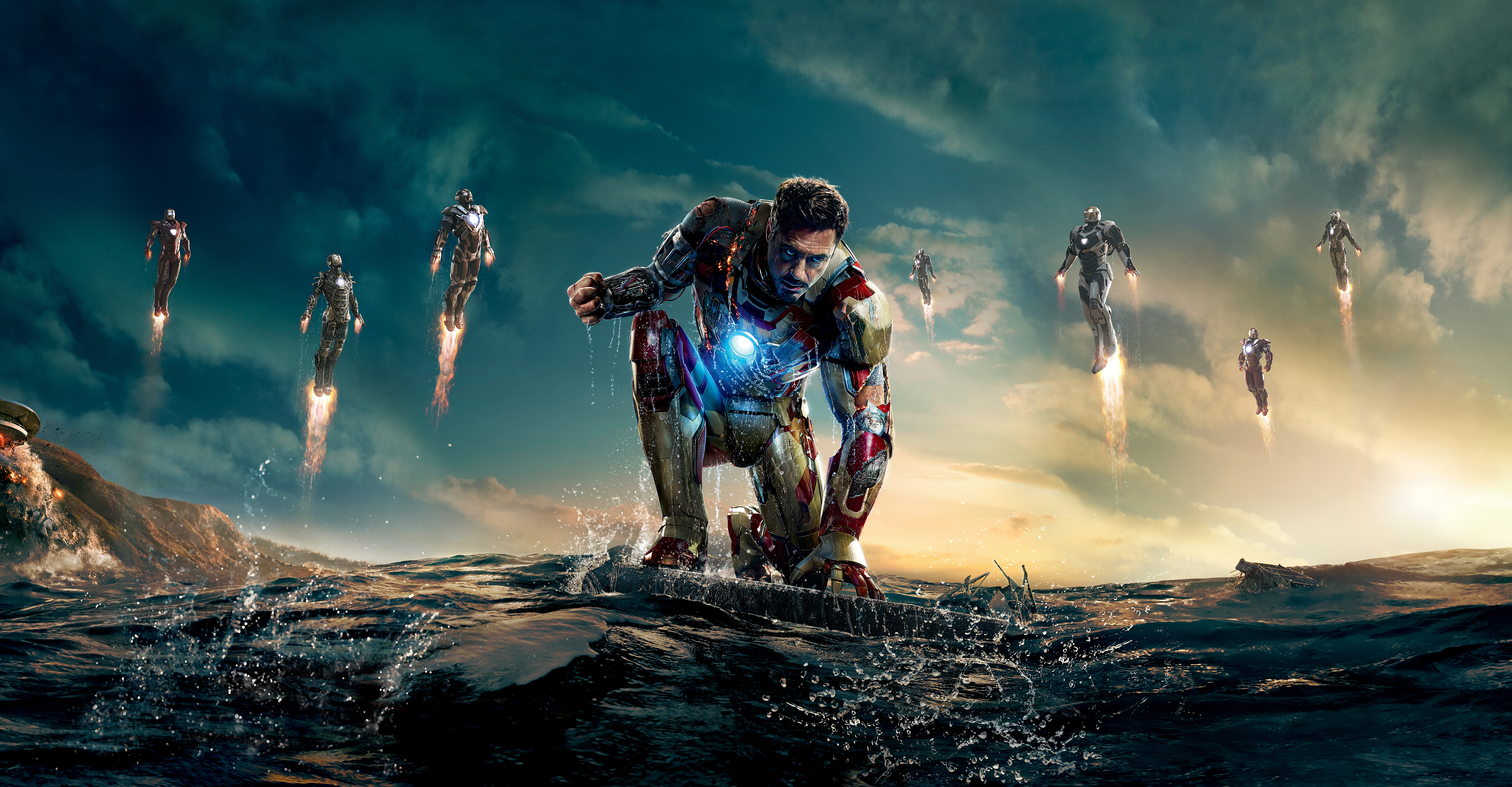 Die besten Iron Man 3-Hintergründe für den Telefonbildschirm