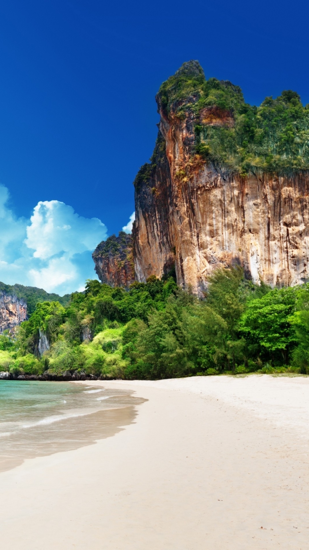1295653 Hintergrundbild herunterladen fotografie, tropisch, natur, tropen, thailand, strand, cliff, klippe - Bildschirmschoner und Bilder kostenlos