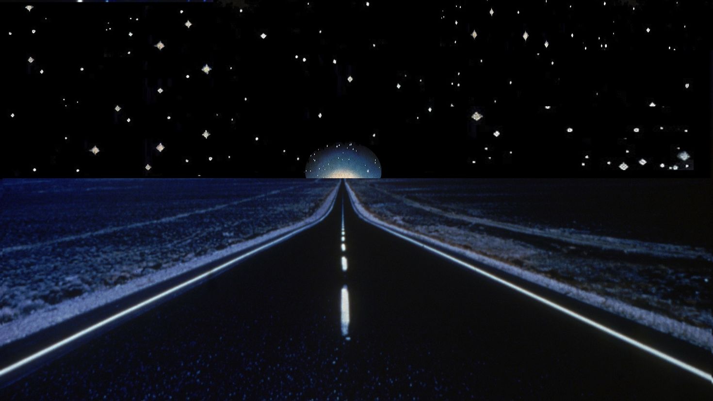 Дорога в ночь слова. Ночная дорога. Трасса ночью. Дорога к звездам. Звездная дорога.