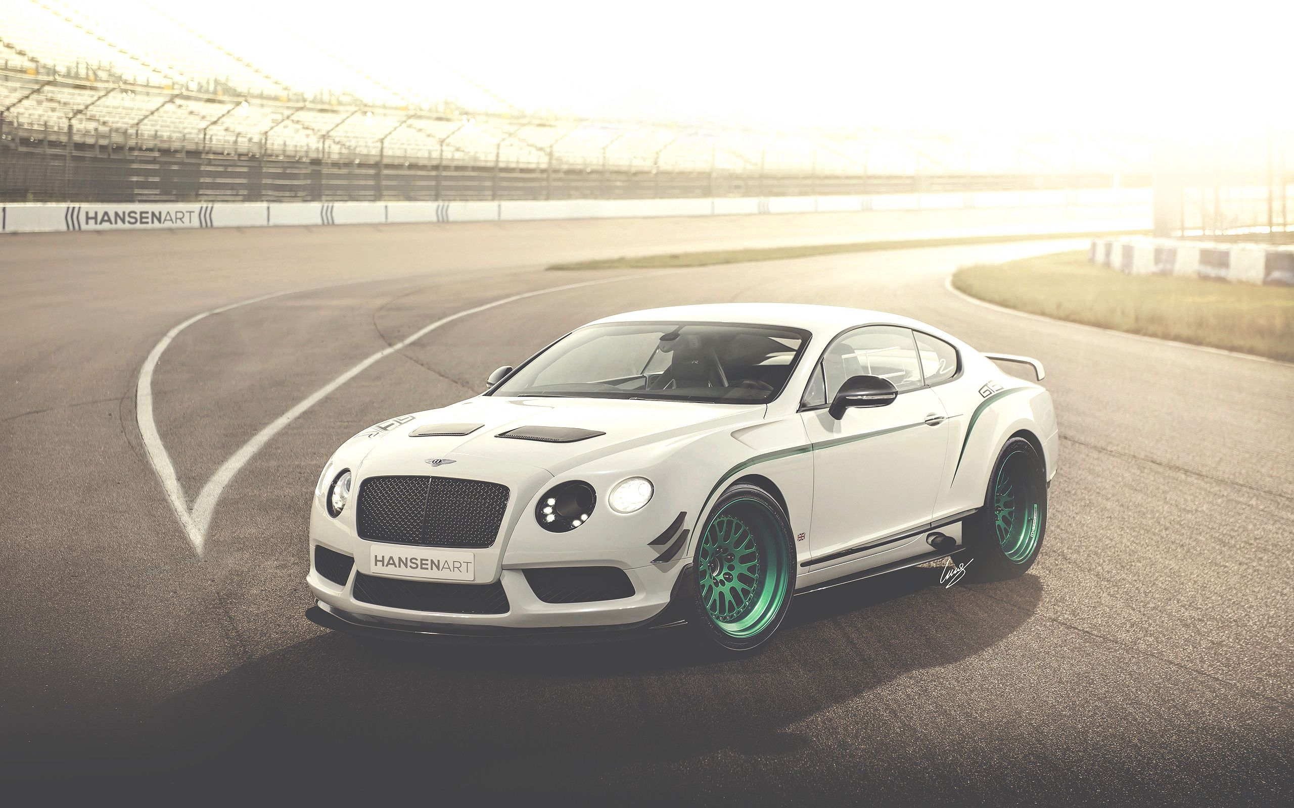 side view, bentley, cars, white, continental, gt3 r