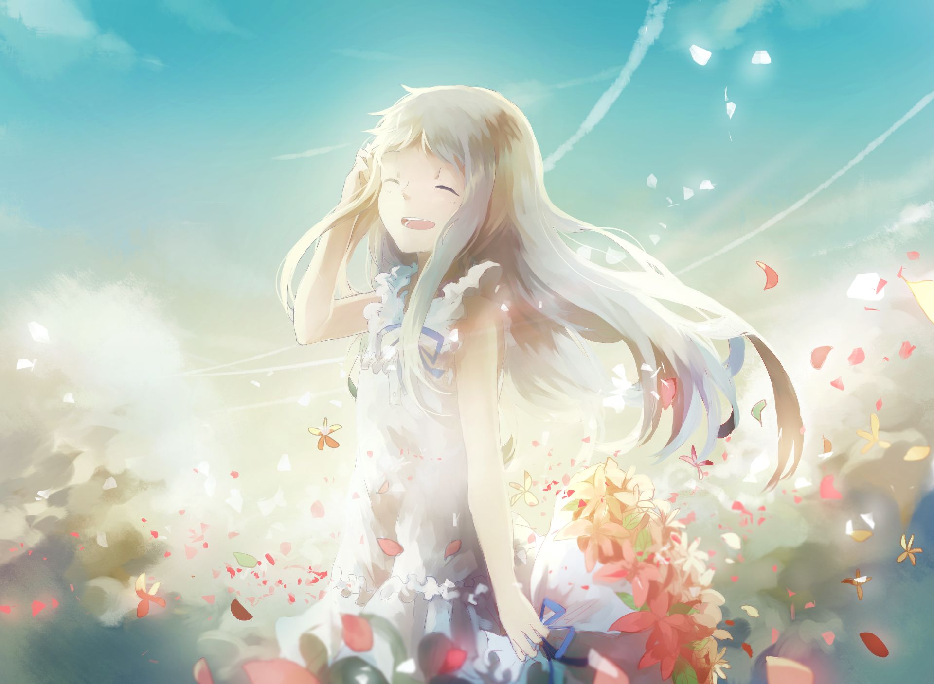 Небесный цветок аниме