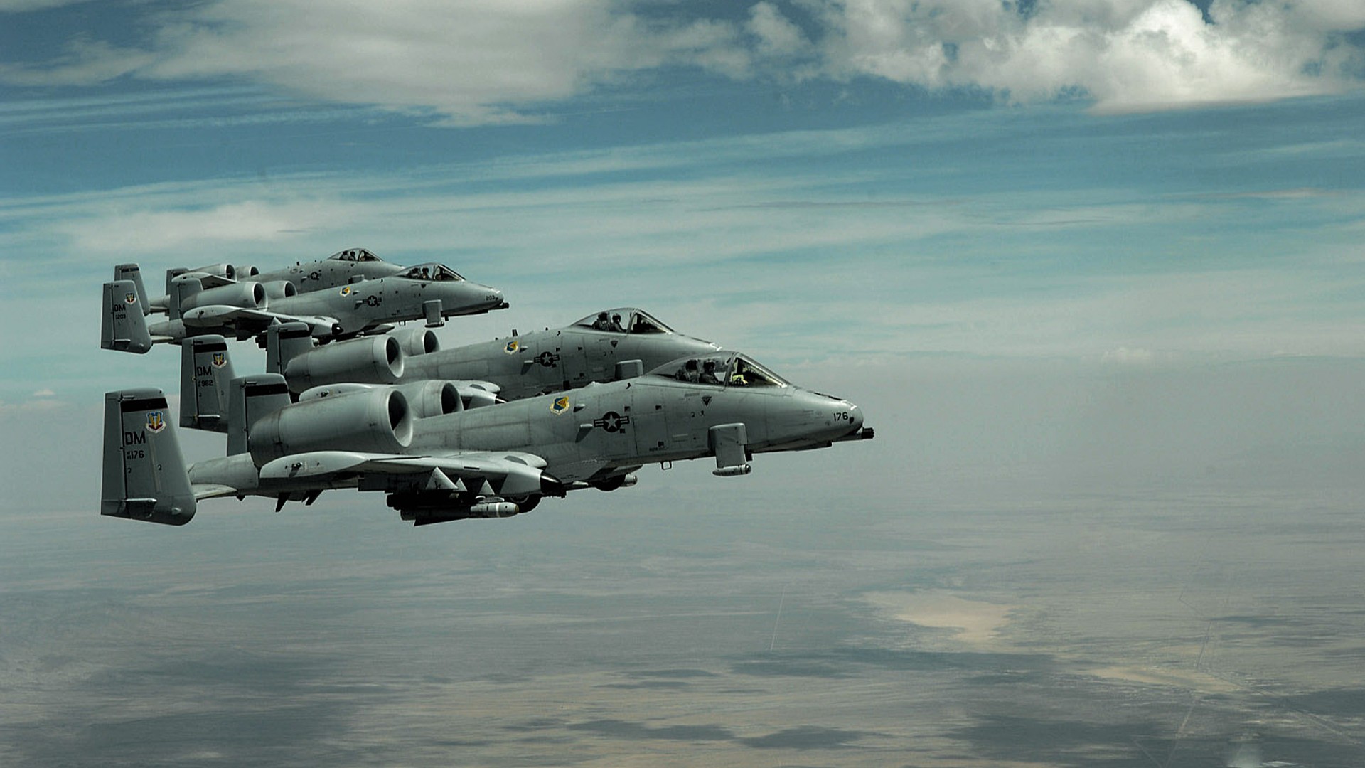 military, fairchild republic a 10 thunderbolt ii, jet fighters
