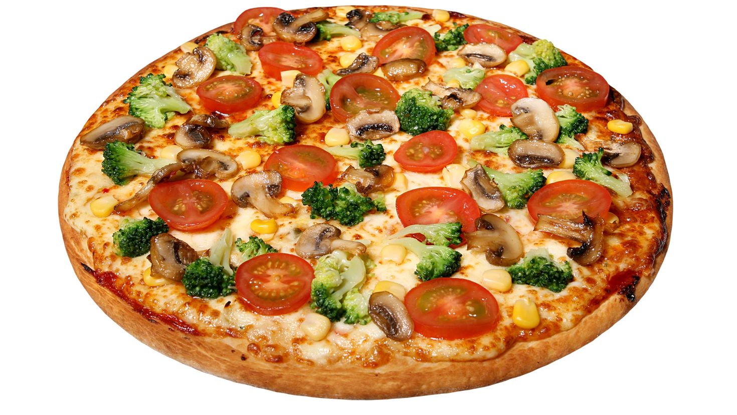 Пицца Вегетарианская без фона