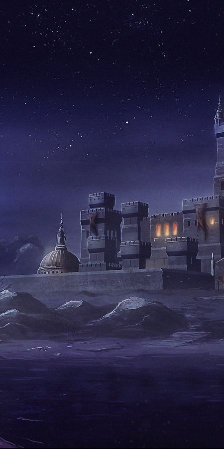 Moon castle. Бежевый замок под луной. Королевство Луны артхаус. Арты Луна Восточный замок. Город полумесяца.