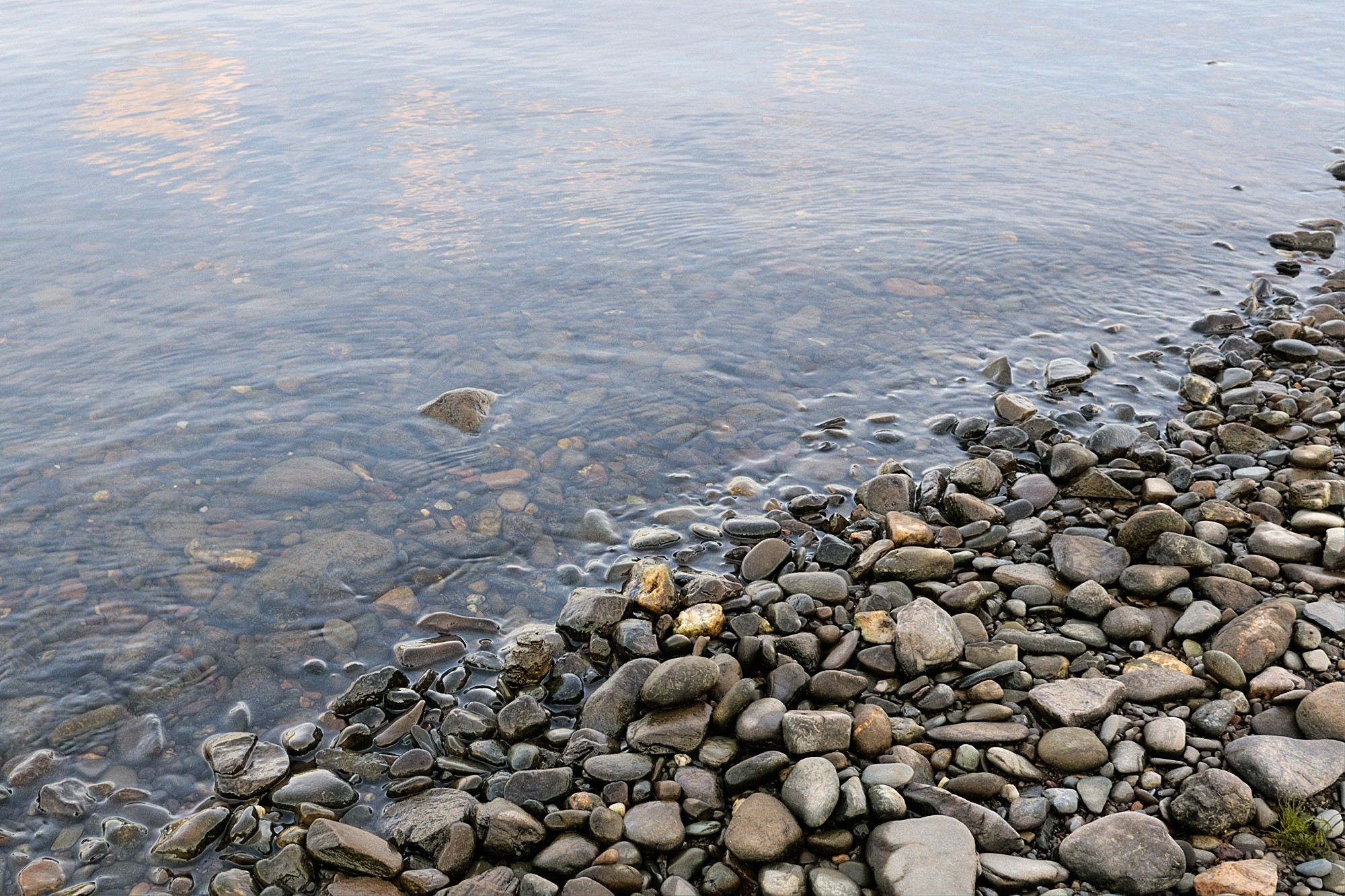 water, nature, shore, stones, transparent, pebble, bank, humidity, bottom 1080p