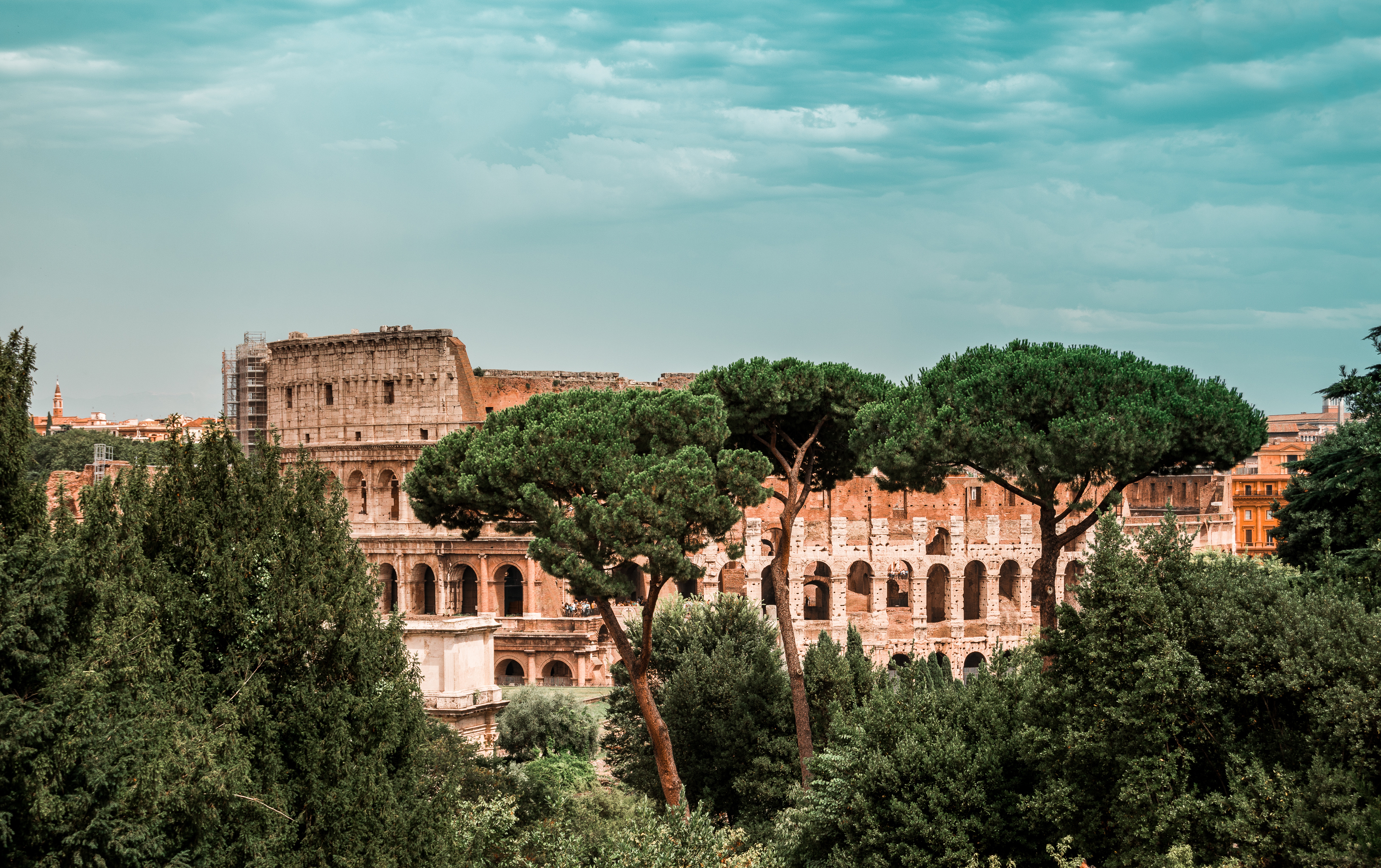 70158 скачать обои италия, рим, колизей, города, архитектура - заставки и картинки бесплатно