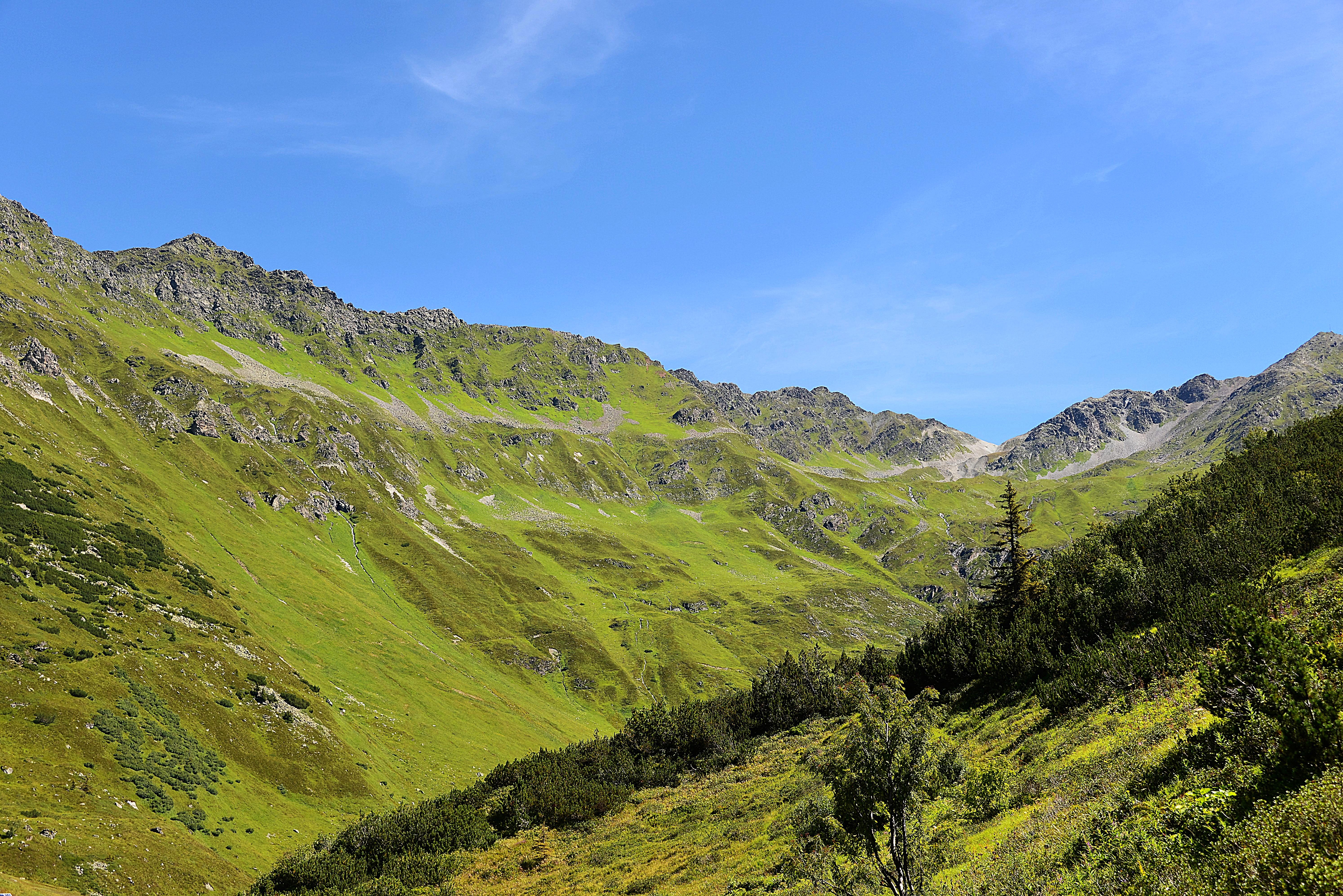 Laden Sie das Natur, Grass, Mountains, Panorama, Tirol-Bild kostenlos auf Ihren PC-Desktop herunter