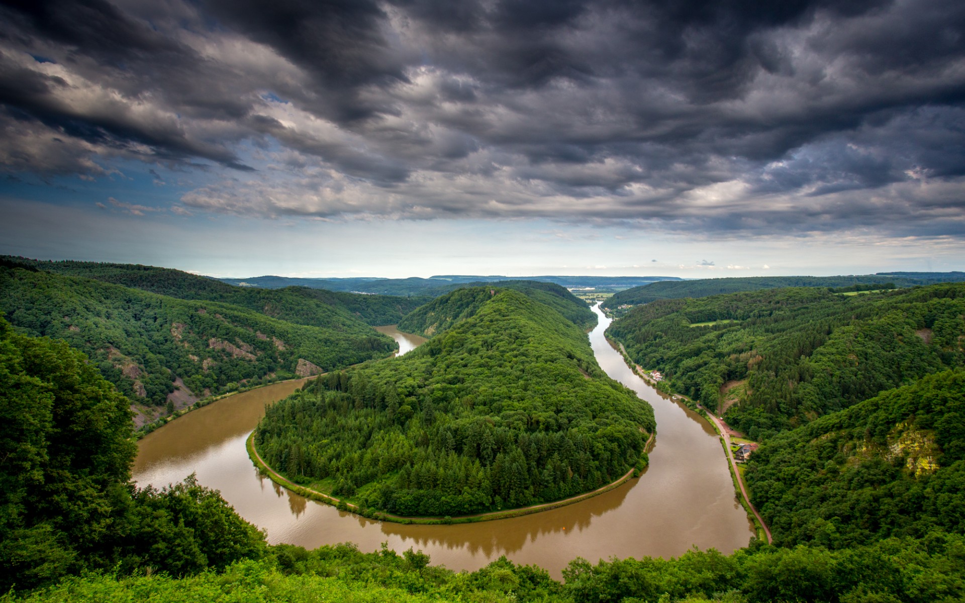 Река Саар Германия